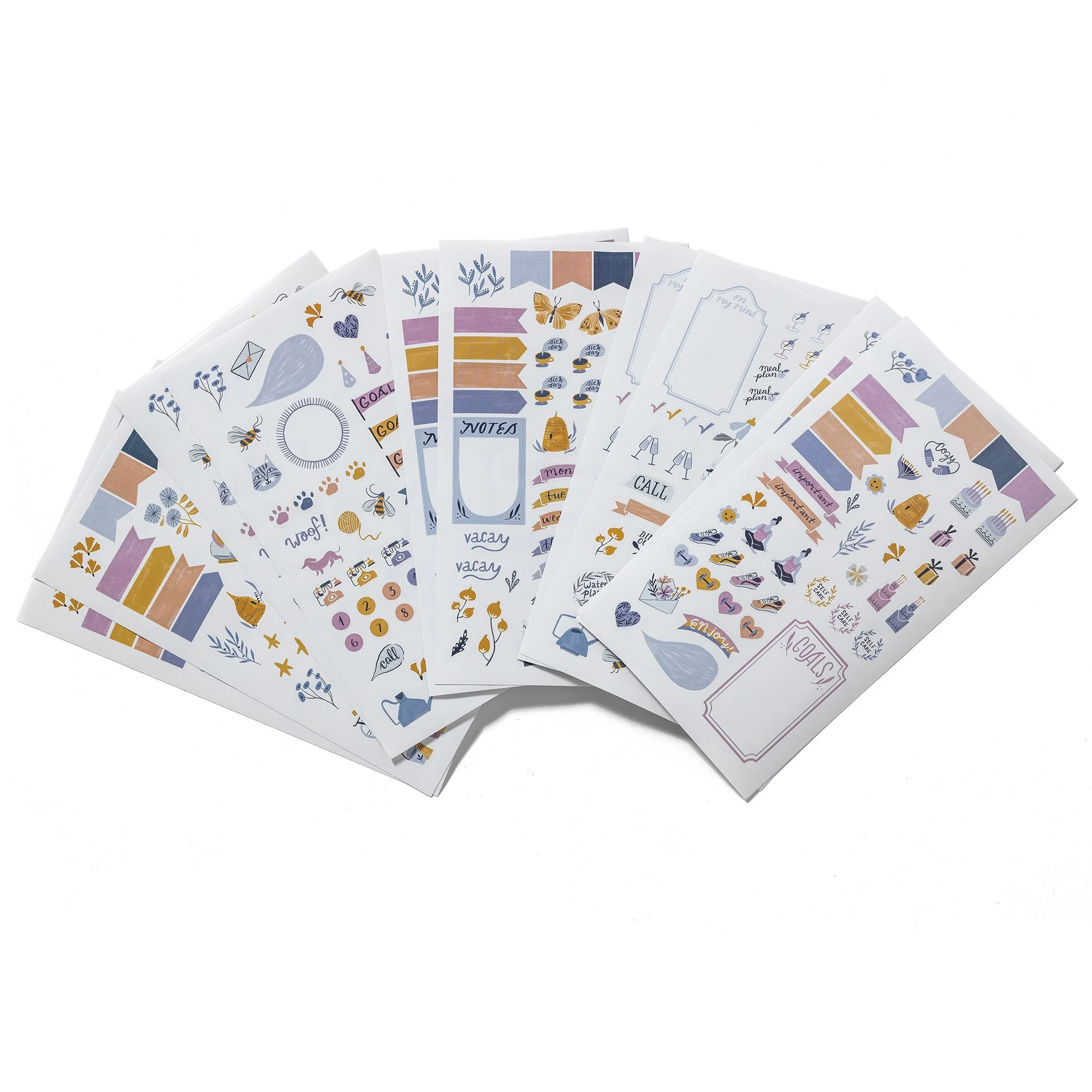 Cute Animal Planner Sticks