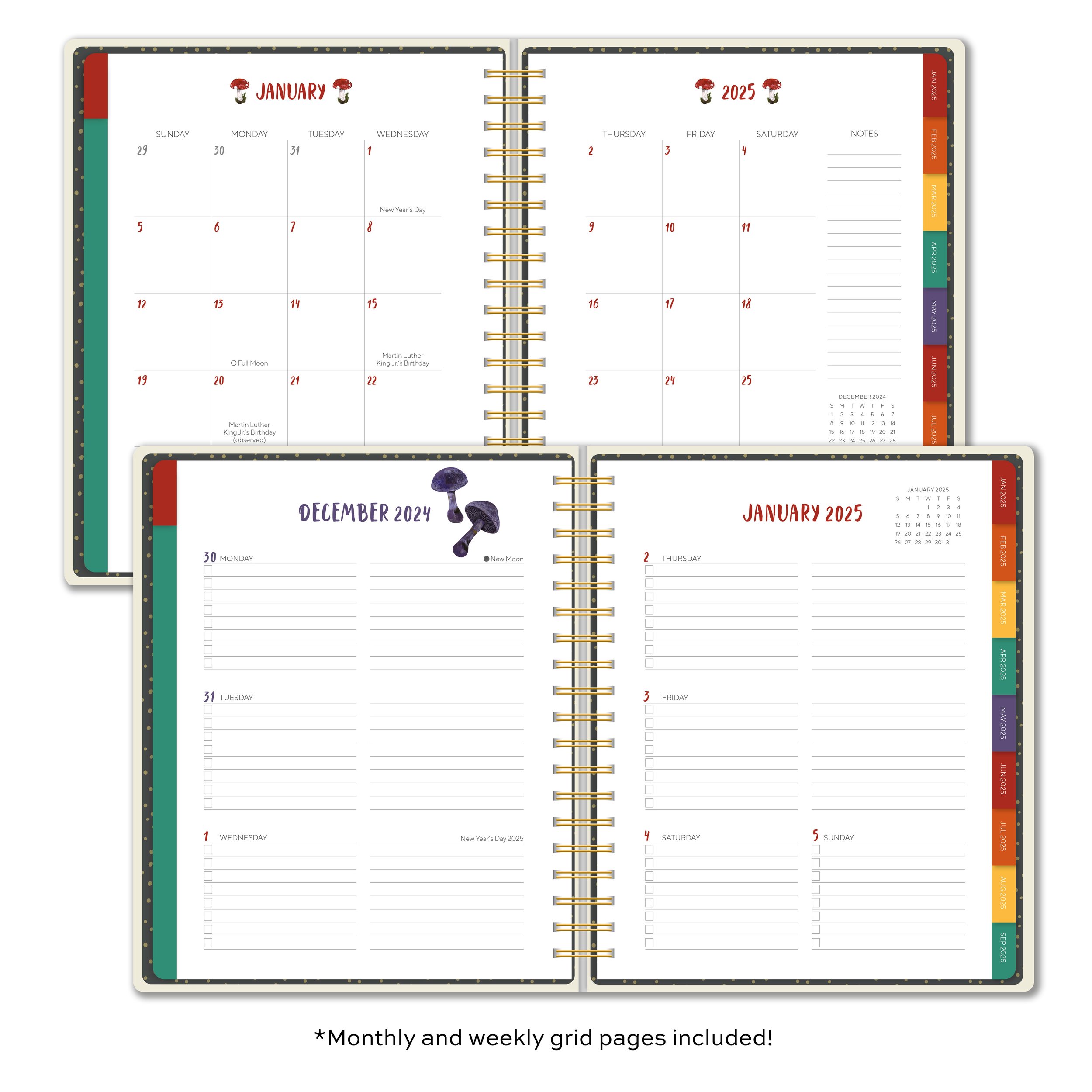 CHL-4210 Mushrooms Deluxe Planner Interior Pages.jpg