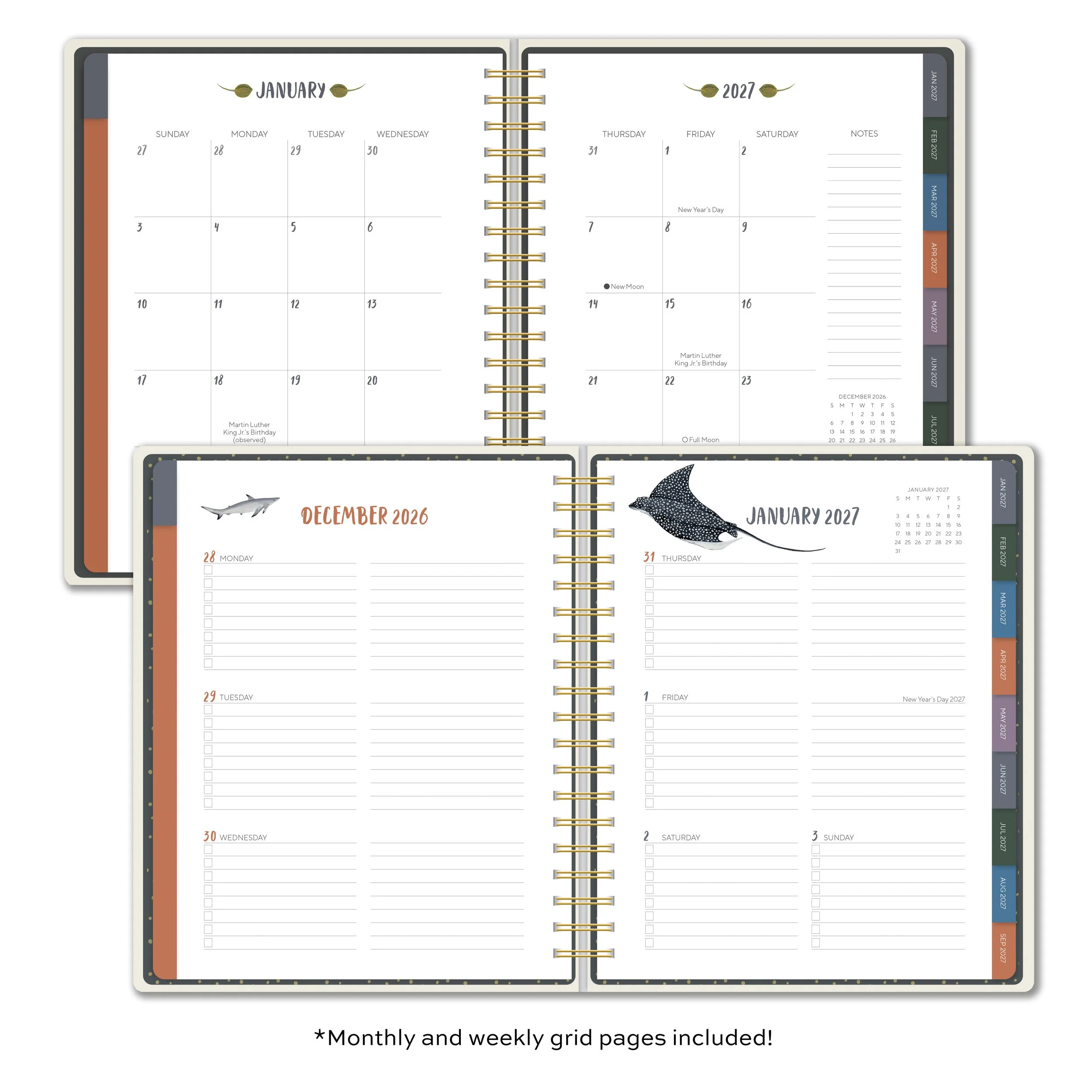 CHL-6284 Orders of the Animals Deluxe Planner Interior Pages.jpg