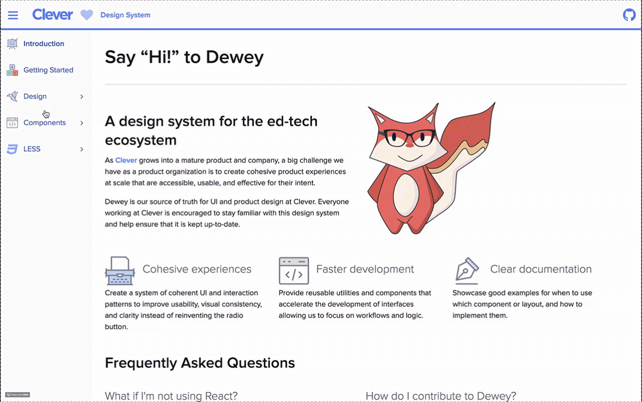 Dewey Design System