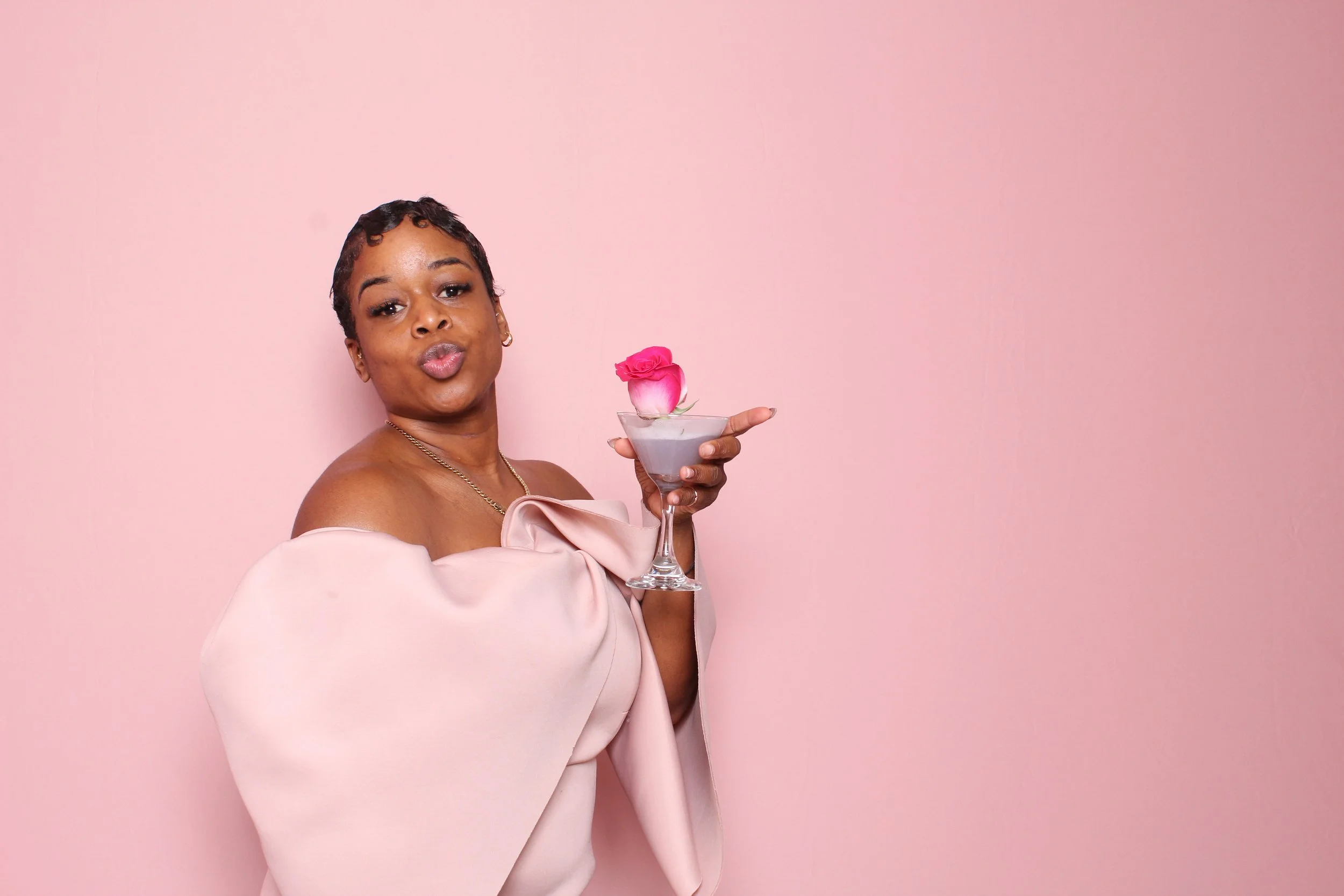 Pink Photo Booth Backdrop
