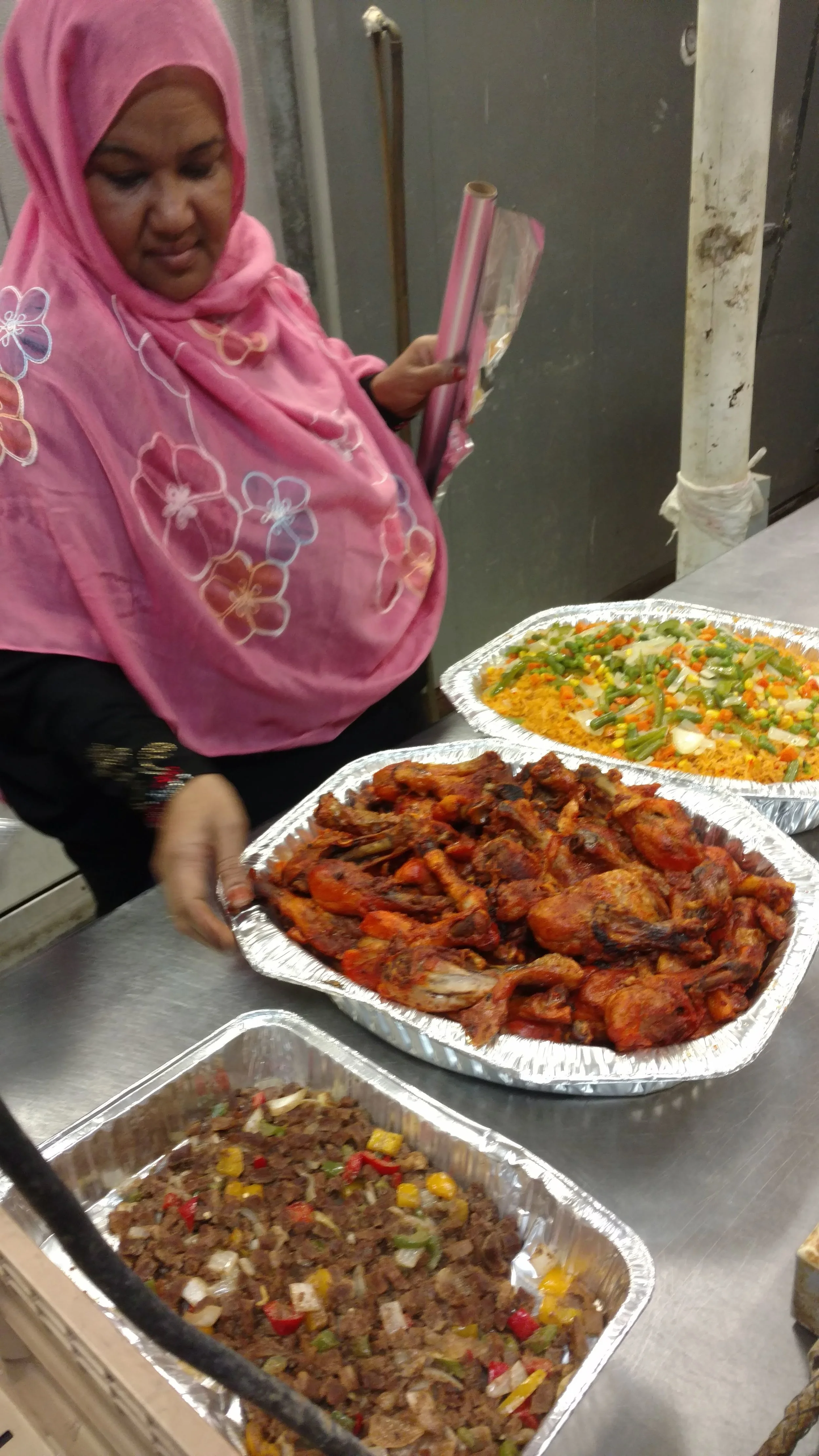 Each team gets plenty of opportunity to try the amazing local flavors. Mama Shukri will rock you socks off!