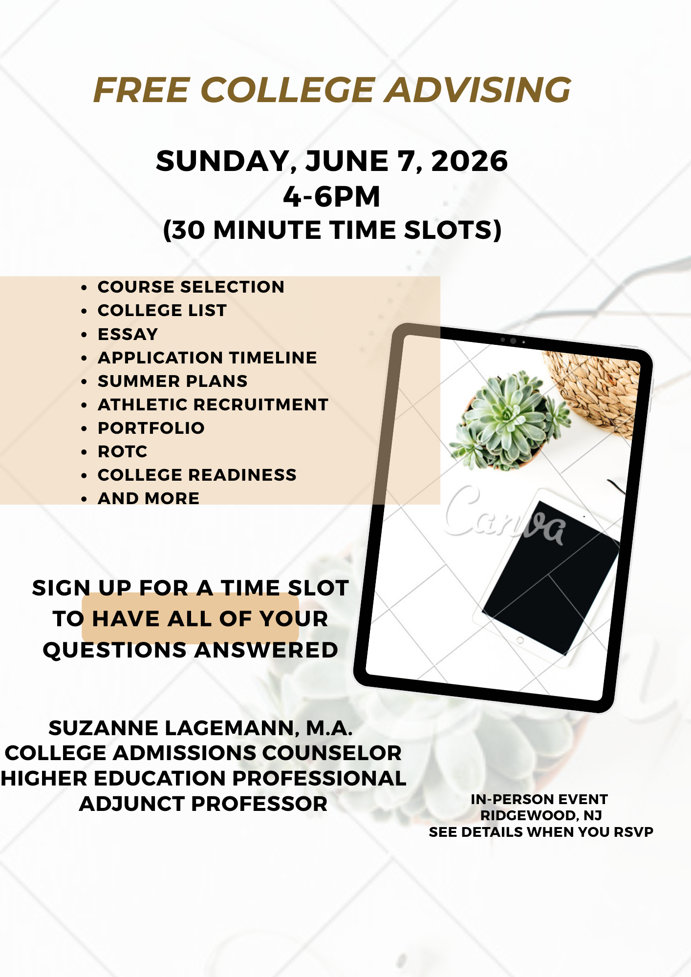 Free College Counseling