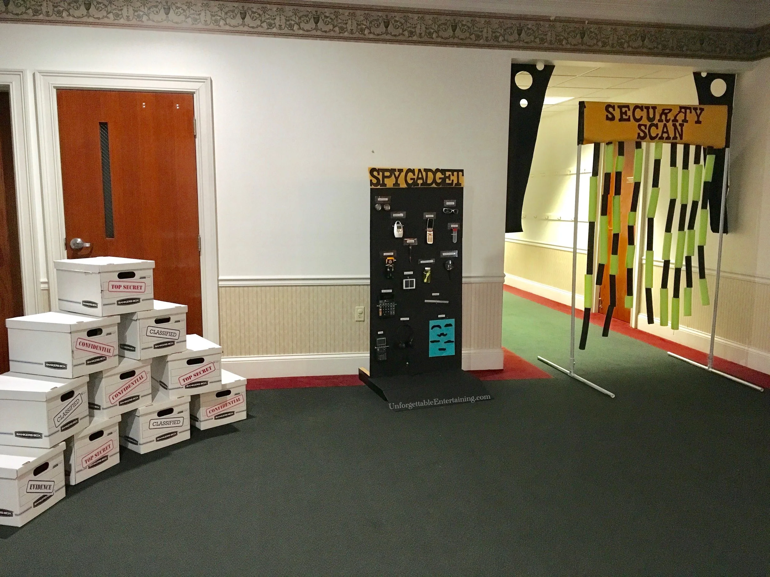 Spy Decorations Vbs Shelly Lighting