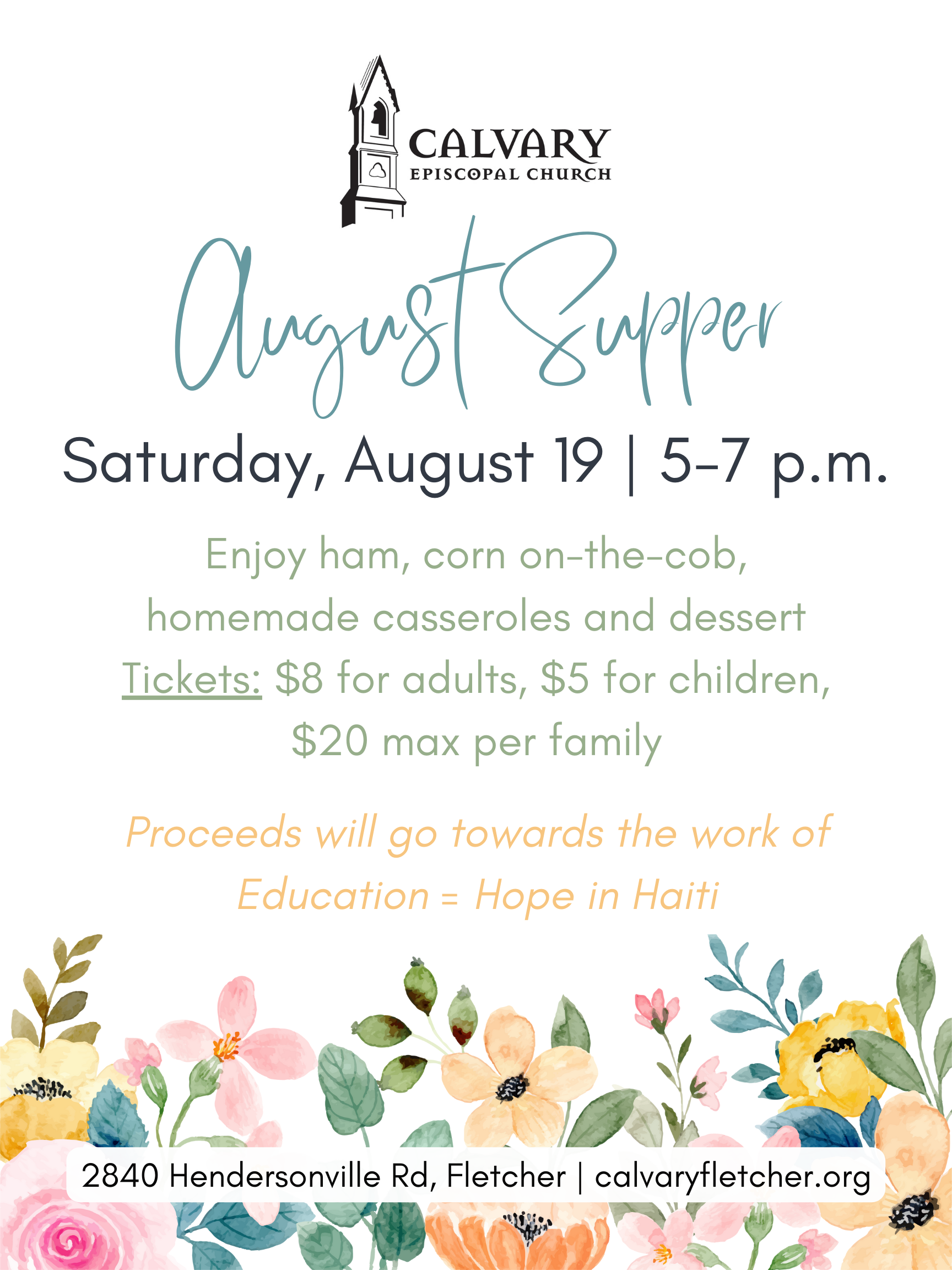 August Supper