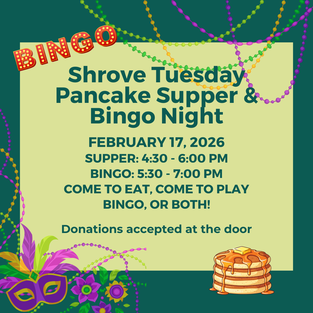 Shrove Tuesday Pancake Supper &amp; Bingo Night