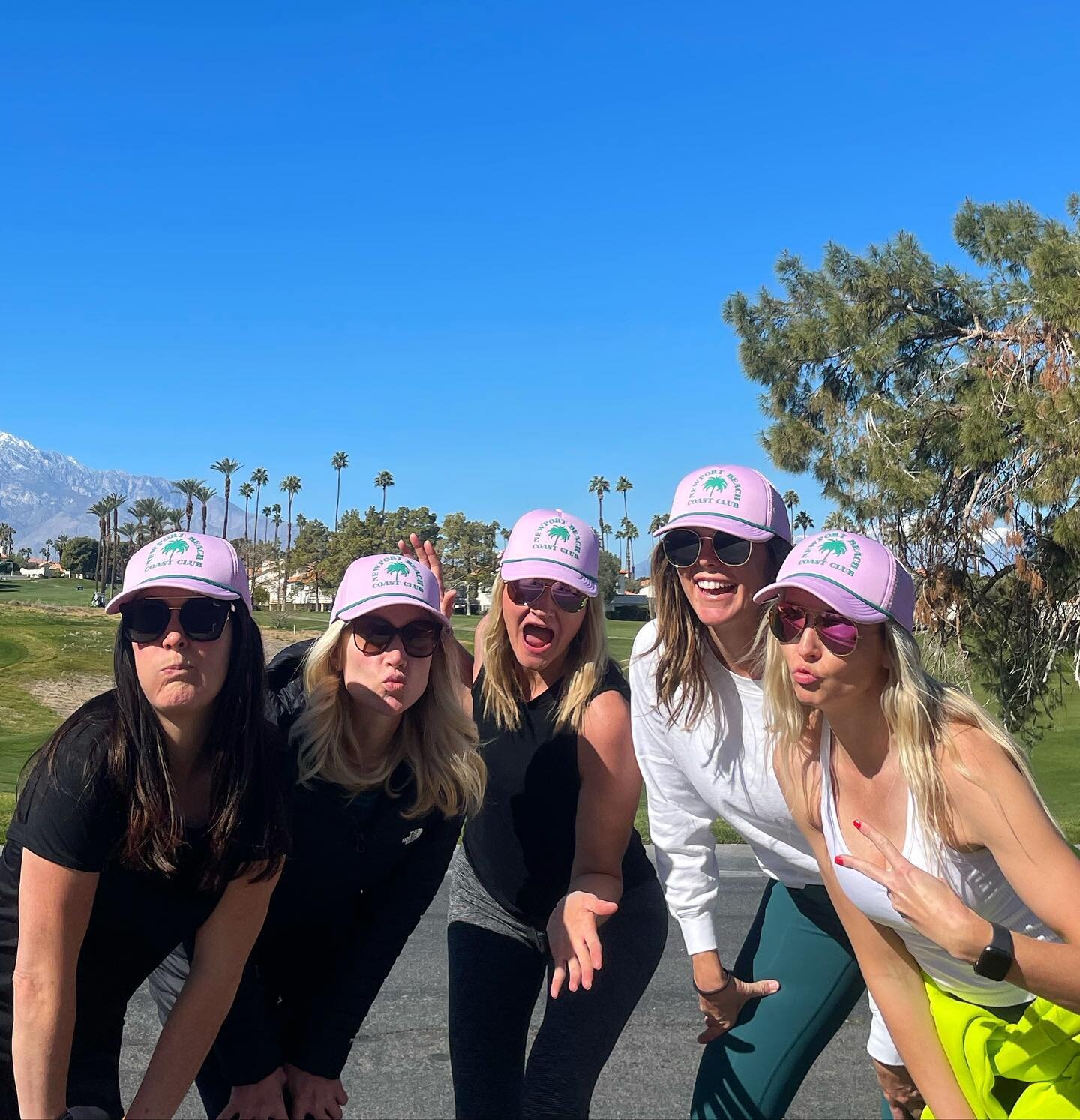 Wanna twin with us??? Though we were not in Newport on this trip, this hat was must. Currently at Target!

And what&rsquo;s a walk without some &ldquo;grounding&rdquo;, sunshine and ridiculousness?

#palmdesert #girlstrip #matchymatchy