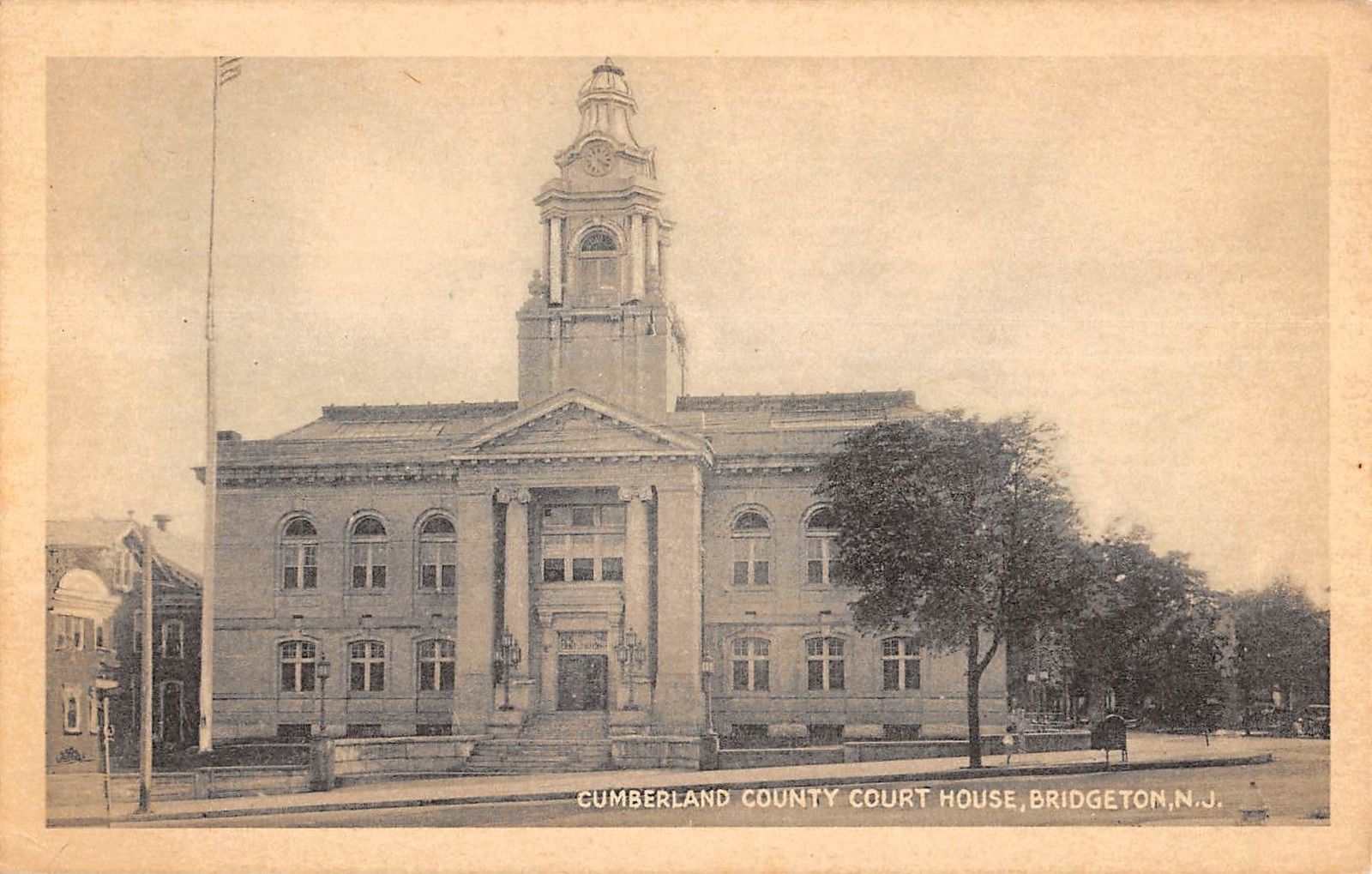 Cumberland County Court House in Bridgeton, New Jersey 