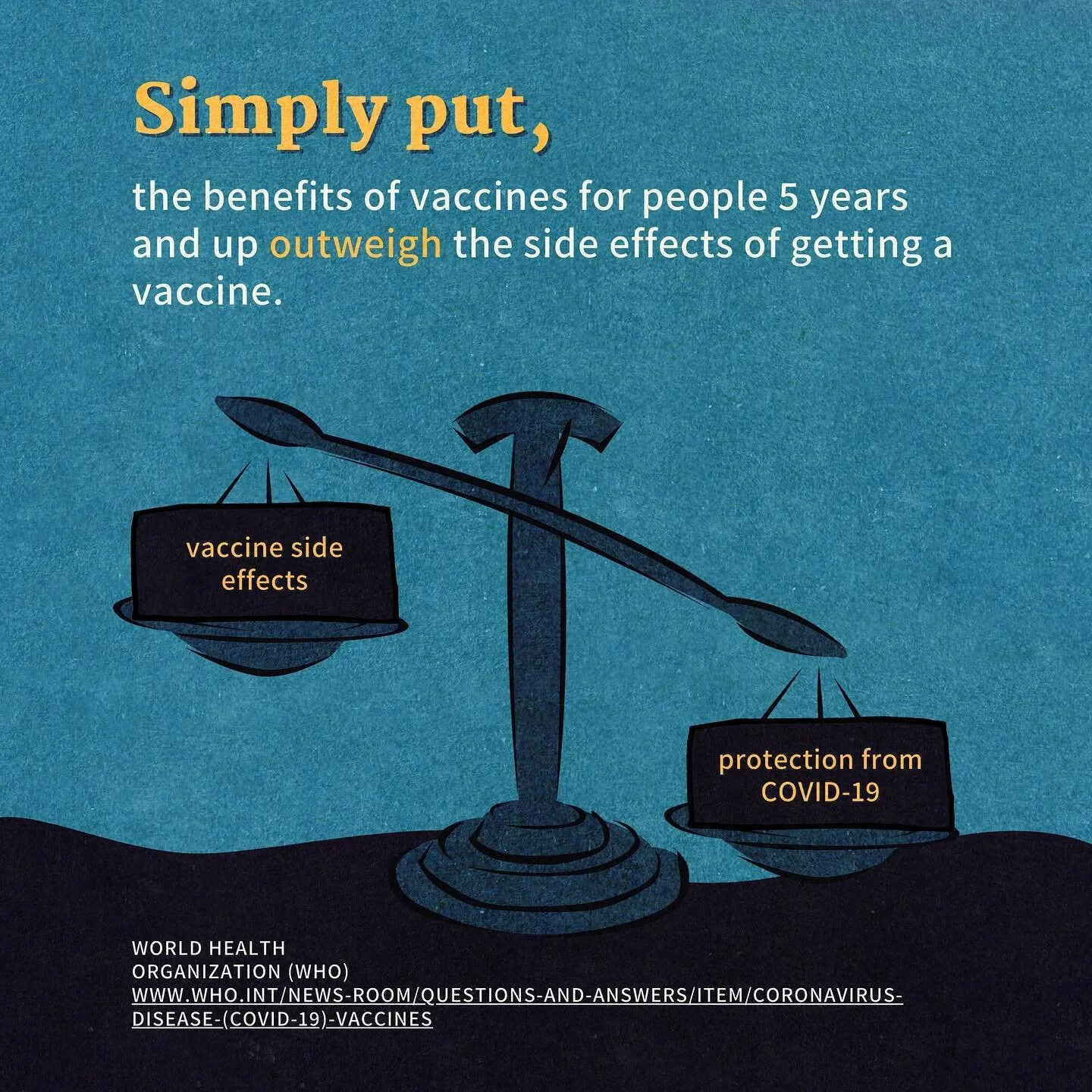 Side effects from COVID-19 vaccines tend to be non-serious and short-term. In exchange, you get some serious, long-term protection from COVID-19!  You can sign up for your free vaccine/booster appointment today at the link in our bio. #covidvaccines 