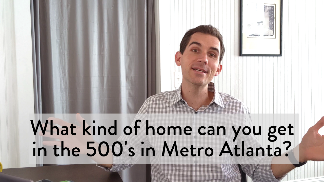 What kind of home can you get in the $500's in Metro Atlanta?