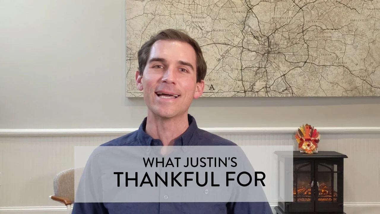 What Justin's Thankful For