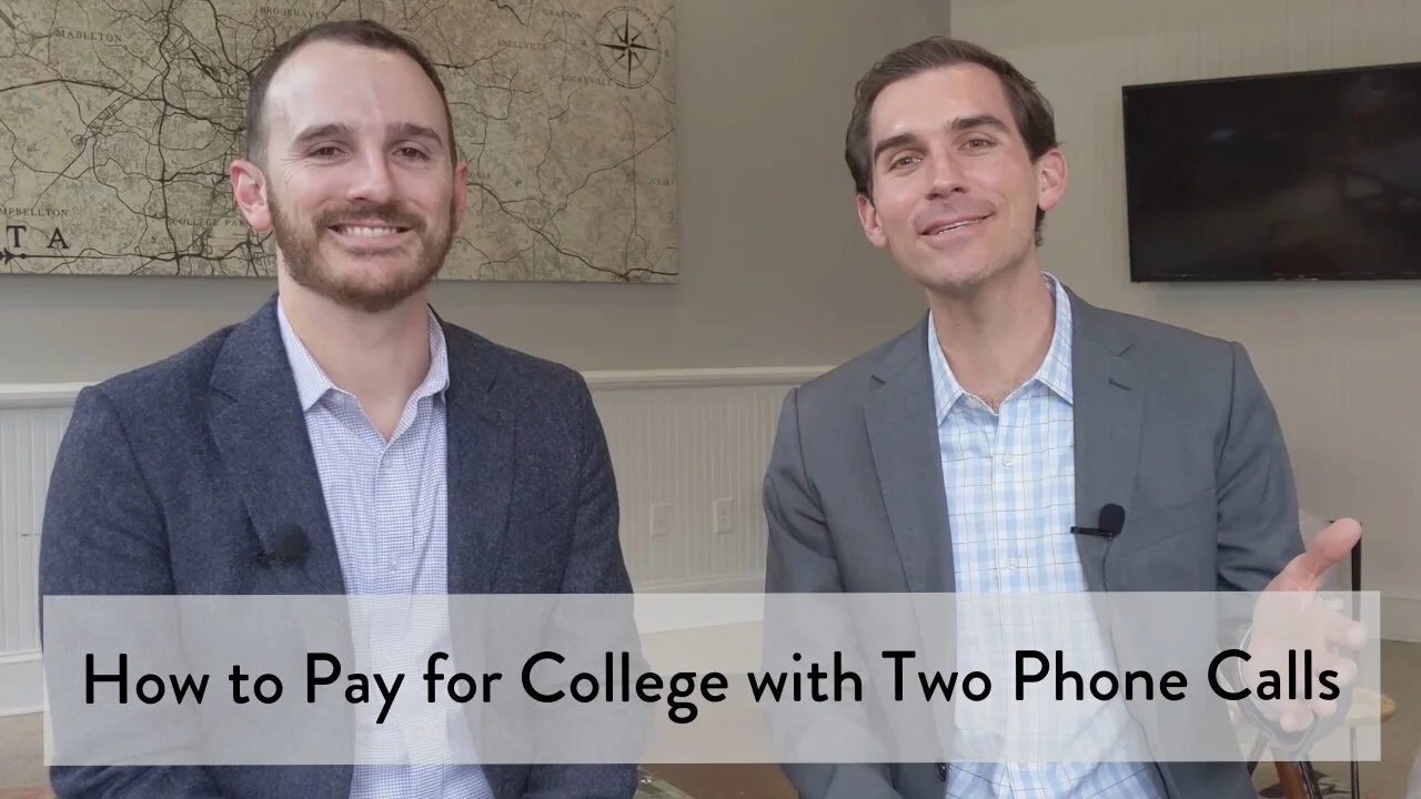 How to Pay for College with Two Phone Calls
