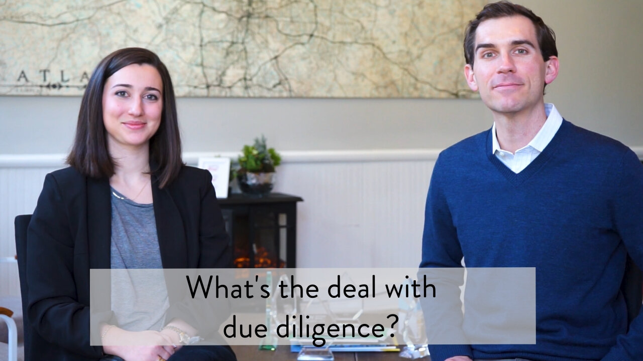 What's the deal with due diligence?