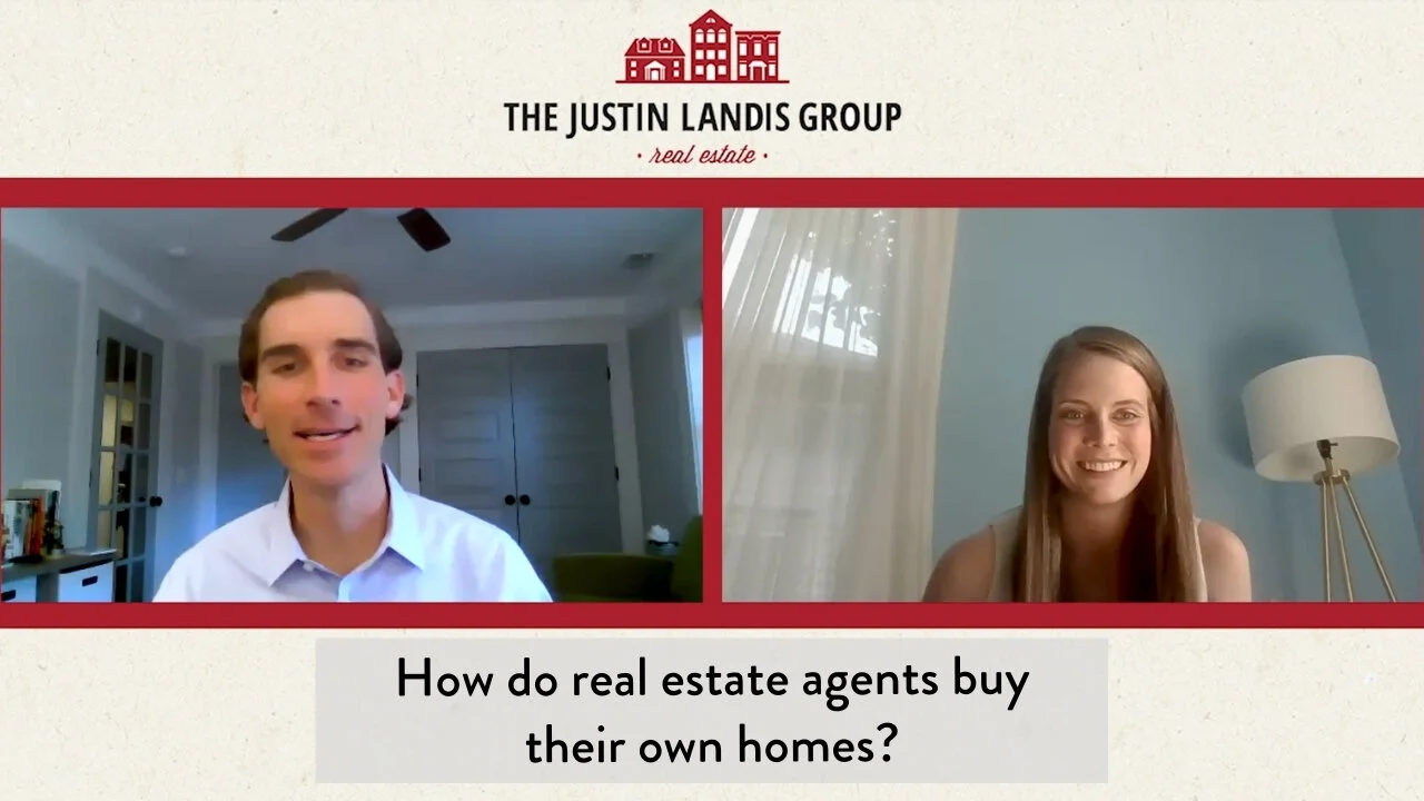 How do real estate agents buy their own homes?