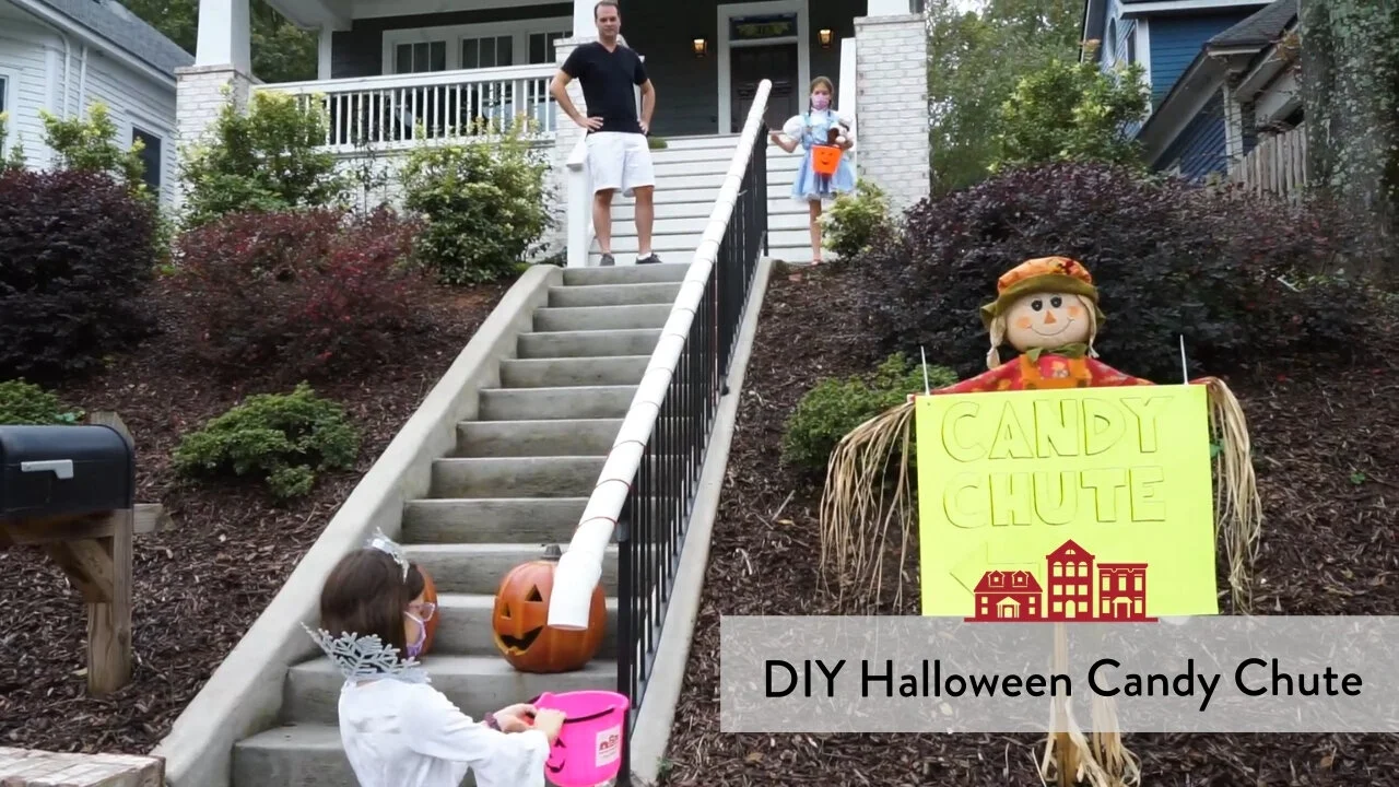 DIY Halloween Candy Chute