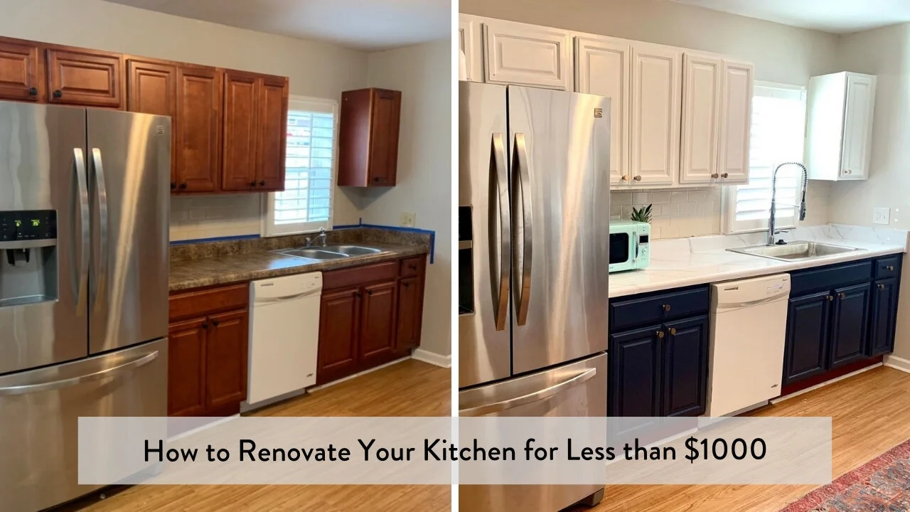 How to Renovate Your Kitchen for Less than $1000