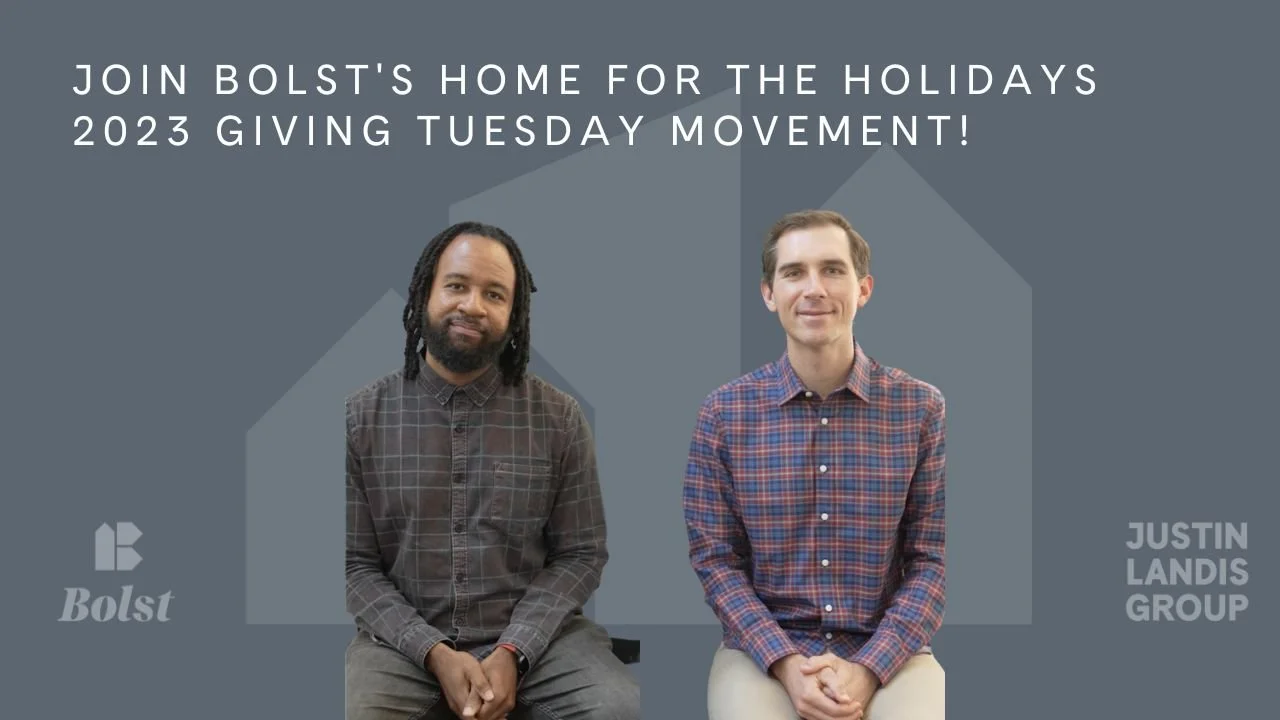 Join Bolst's Home for the Holidays 2023 Giving Tuesday Movement!
