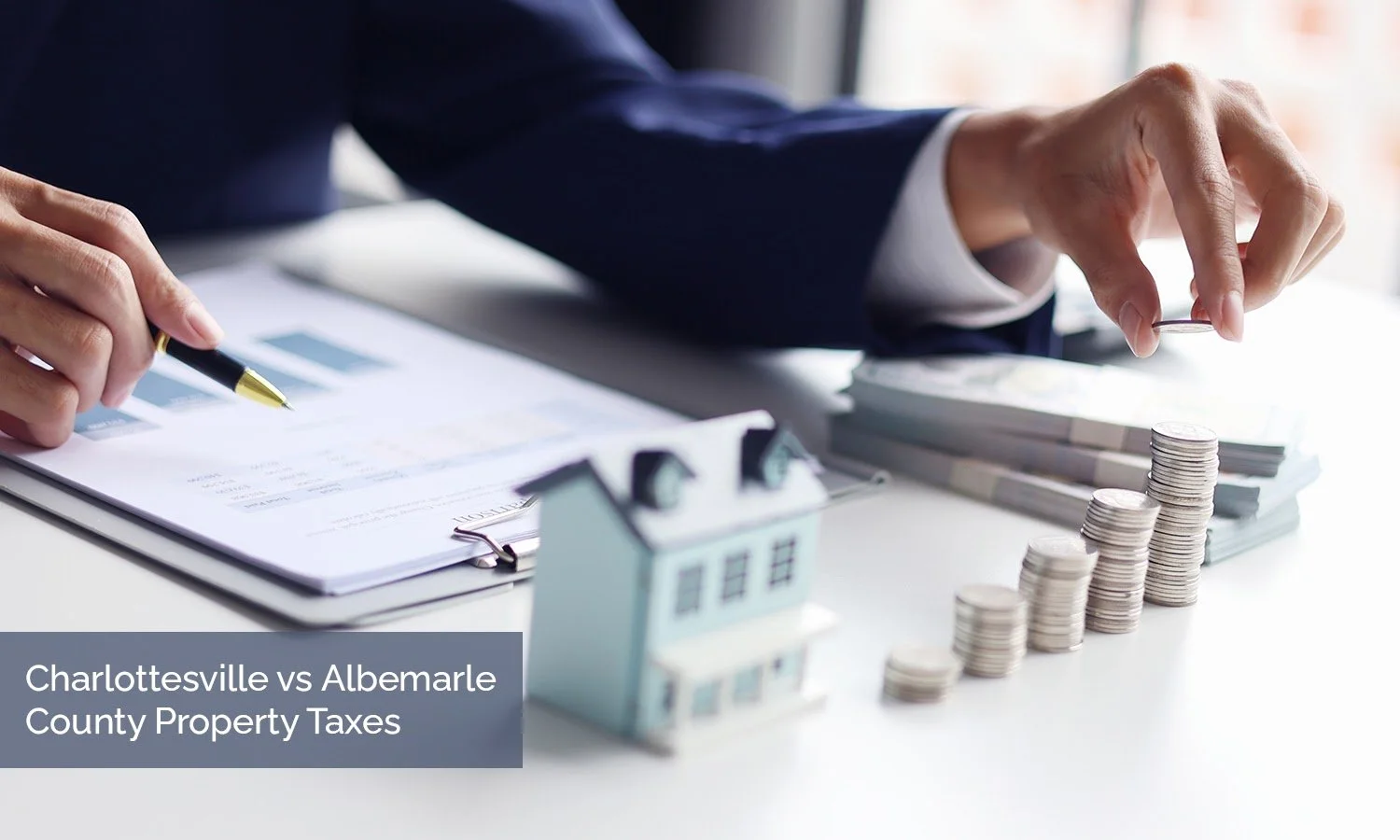 Charlottesville vs Albemarle County Property Taxes