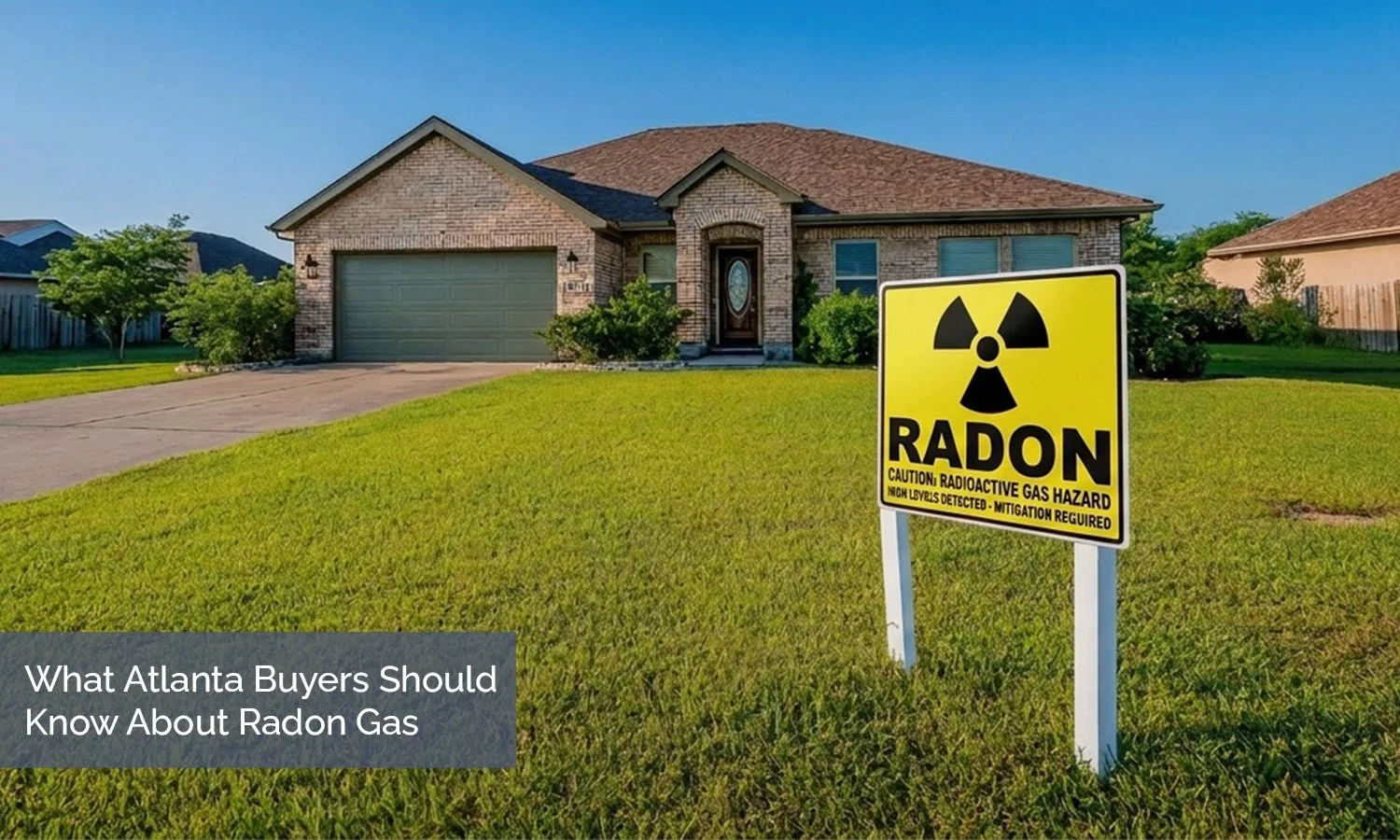 What Atlanta Buyers Should Know About Radon Gas