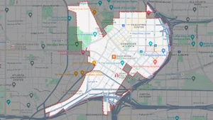 Atlanta Zip Code Guide and Map of Postal Code Locations — Justin Landis ...