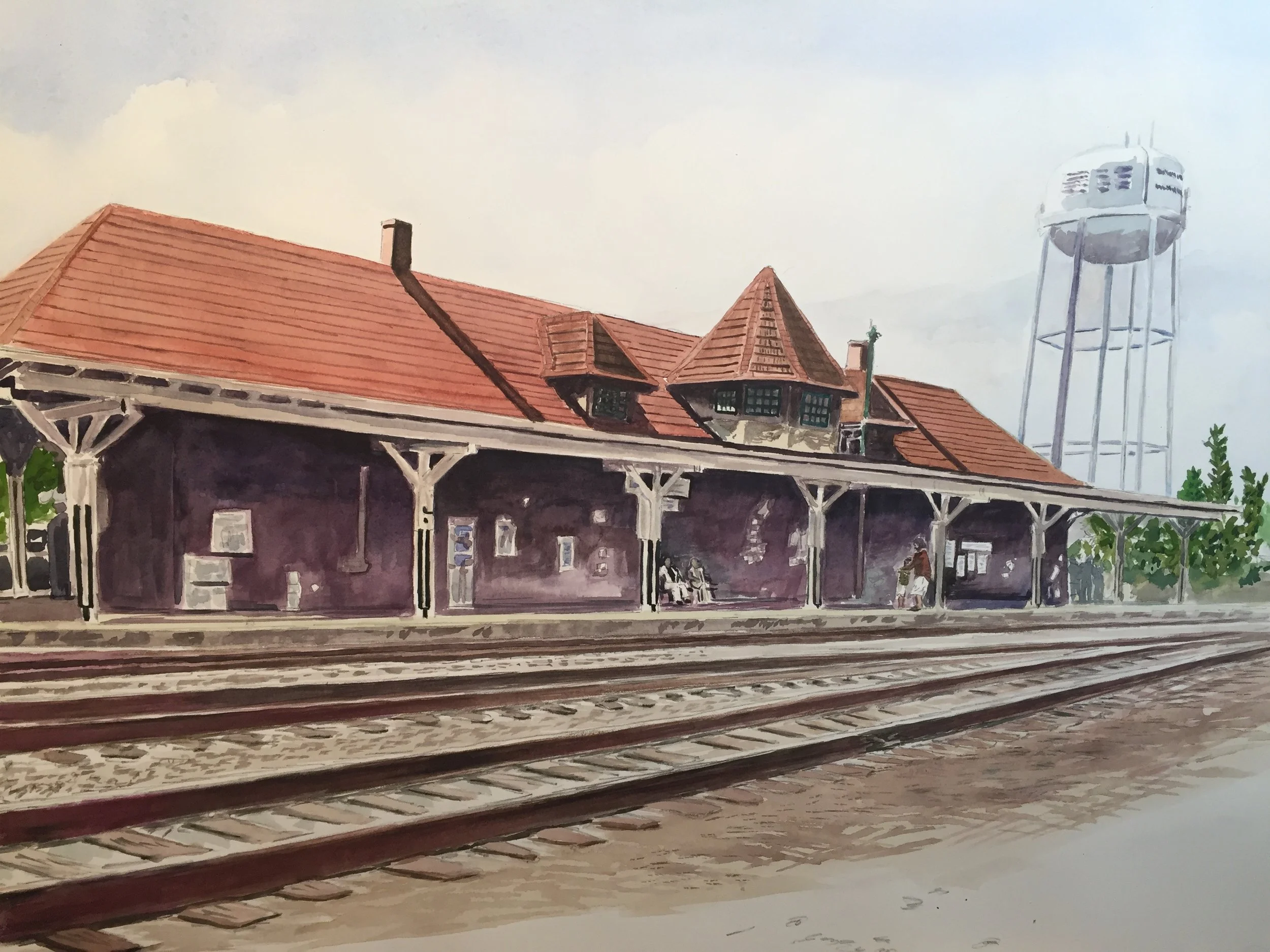 Manassas Train Station, Manassas, Va.