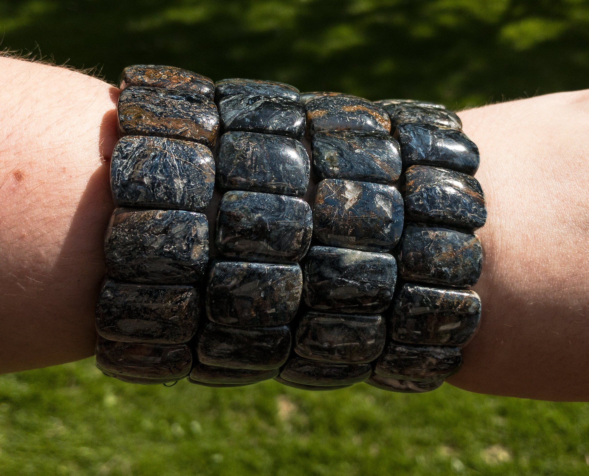 Pietersite bracelet set two pic one.jpg