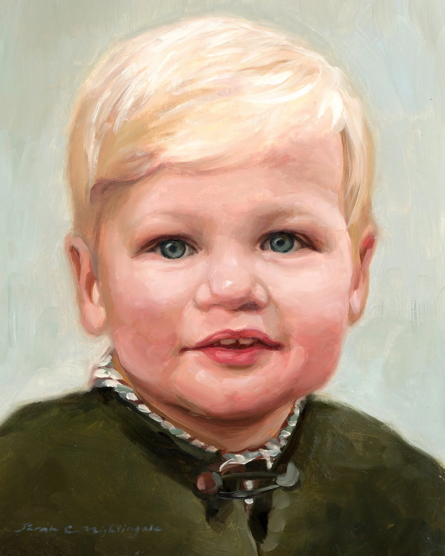 There&rsquo;s nothing like seeing an oil painting in person. The light reacts with the opacity and transparency of paint in such beautiful ways, and the way the paint sits on the texture of the surface&hellip; I always wish that when I share a digita