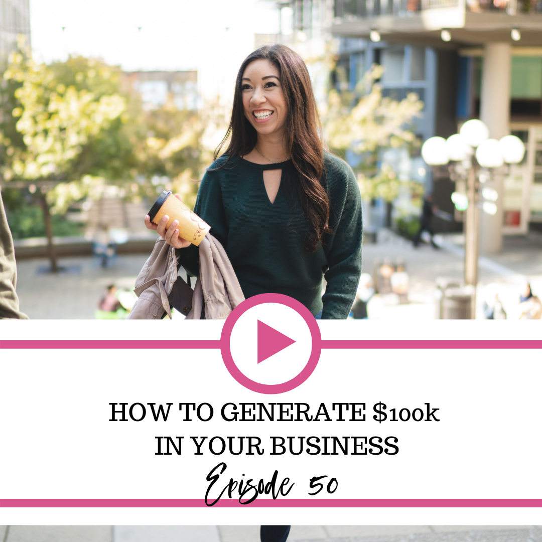 The Fierce Fitness Business Babe Podcast with Melissa Lin Ep 50: How To Generate $100K In Your Business