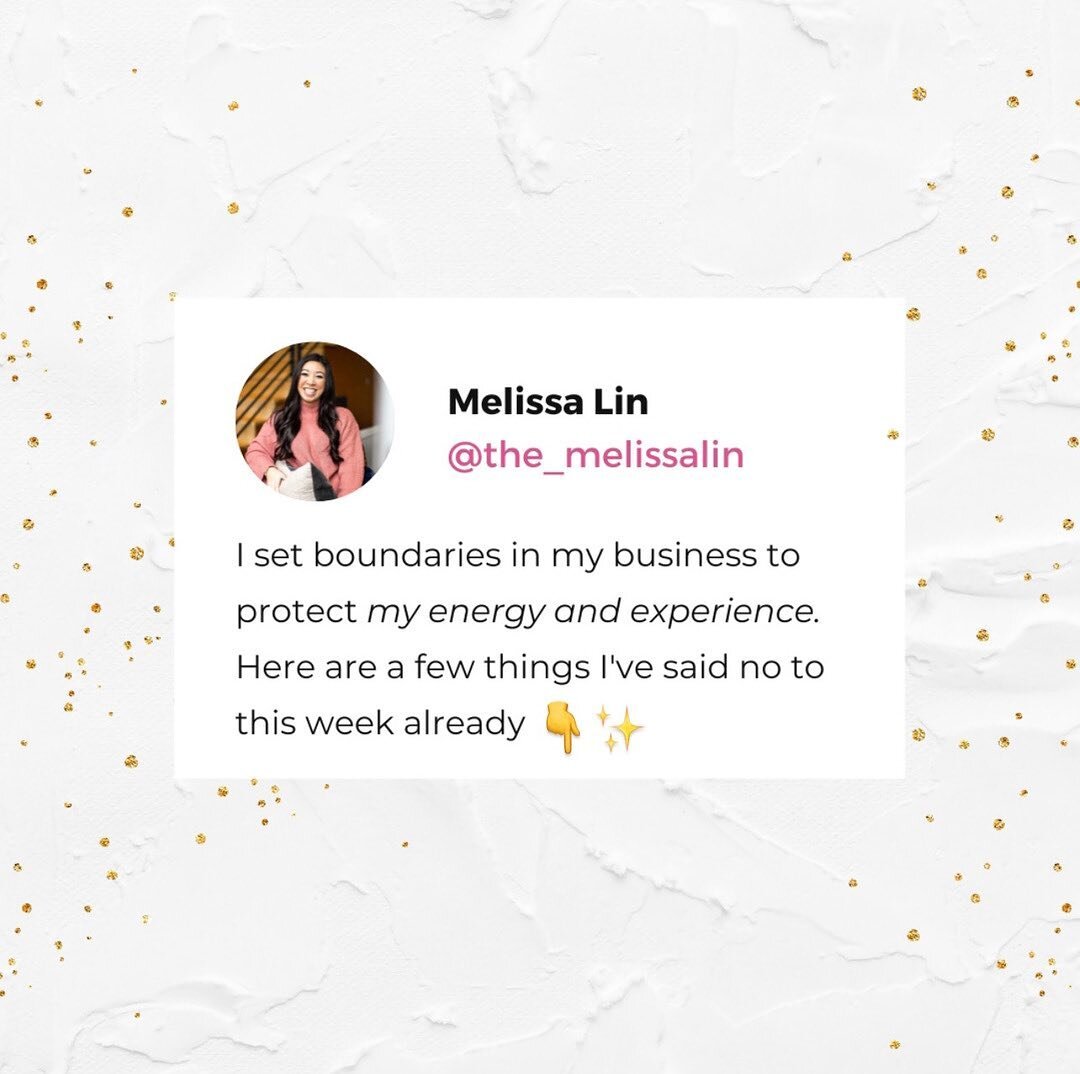 I&rsquo;m a recovering people pleaser 🙋&zwj;♀️
⠀⠀⠀⠀⠀⠀⠀⠀⠀
Saying yes to everybody making everyone happy
⠀⠀⠀⠀⠀⠀⠀⠀⠀
Saying yes to meetings even though you know deep down you don&rsquo;t want any part in it
⠀⠀⠀⠀⠀⠀⠀⠀⠀
Saying yes to clients that weren&rsq