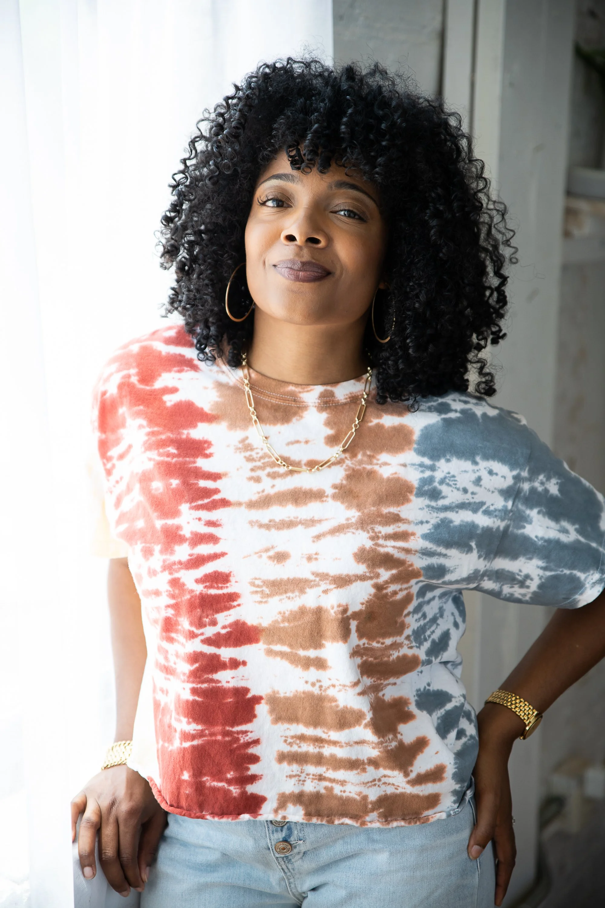  Interior Design guru, Marie Cloud, of Indigo Pruitt, had her branding portraits updated by local Charlotte photographer, Amanda Anderson.  