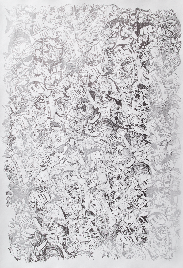 FIGURE NO. 3, SILVER MONOPRINT