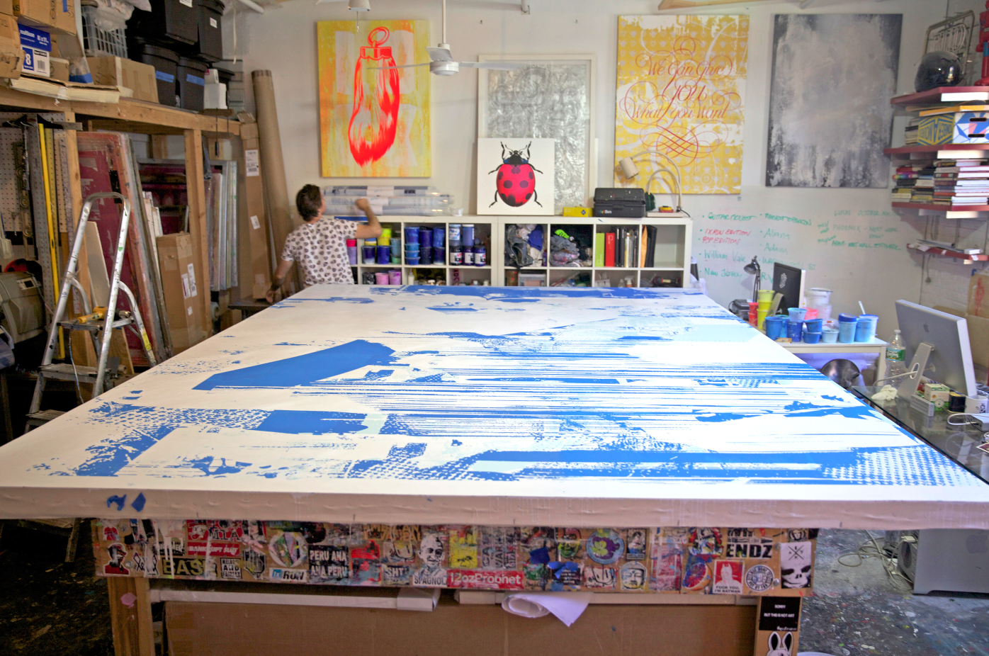 Canvas Commission, Private Collector