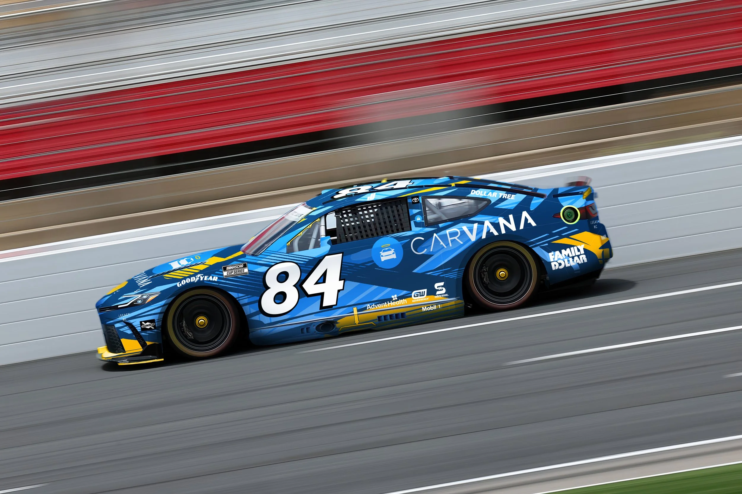 Carvana / Jimmie Johnson NASCAR Livery