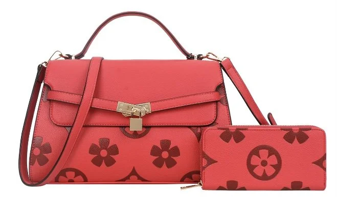 Ms. Red Monogram 2 in 1
