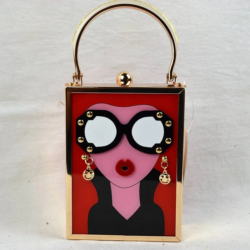 Woman-with-Glasses-Acrylic-Evening-Box-Bag-Red.jpg