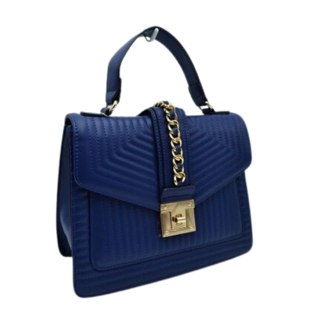 Ms. Quilted Navy Blue