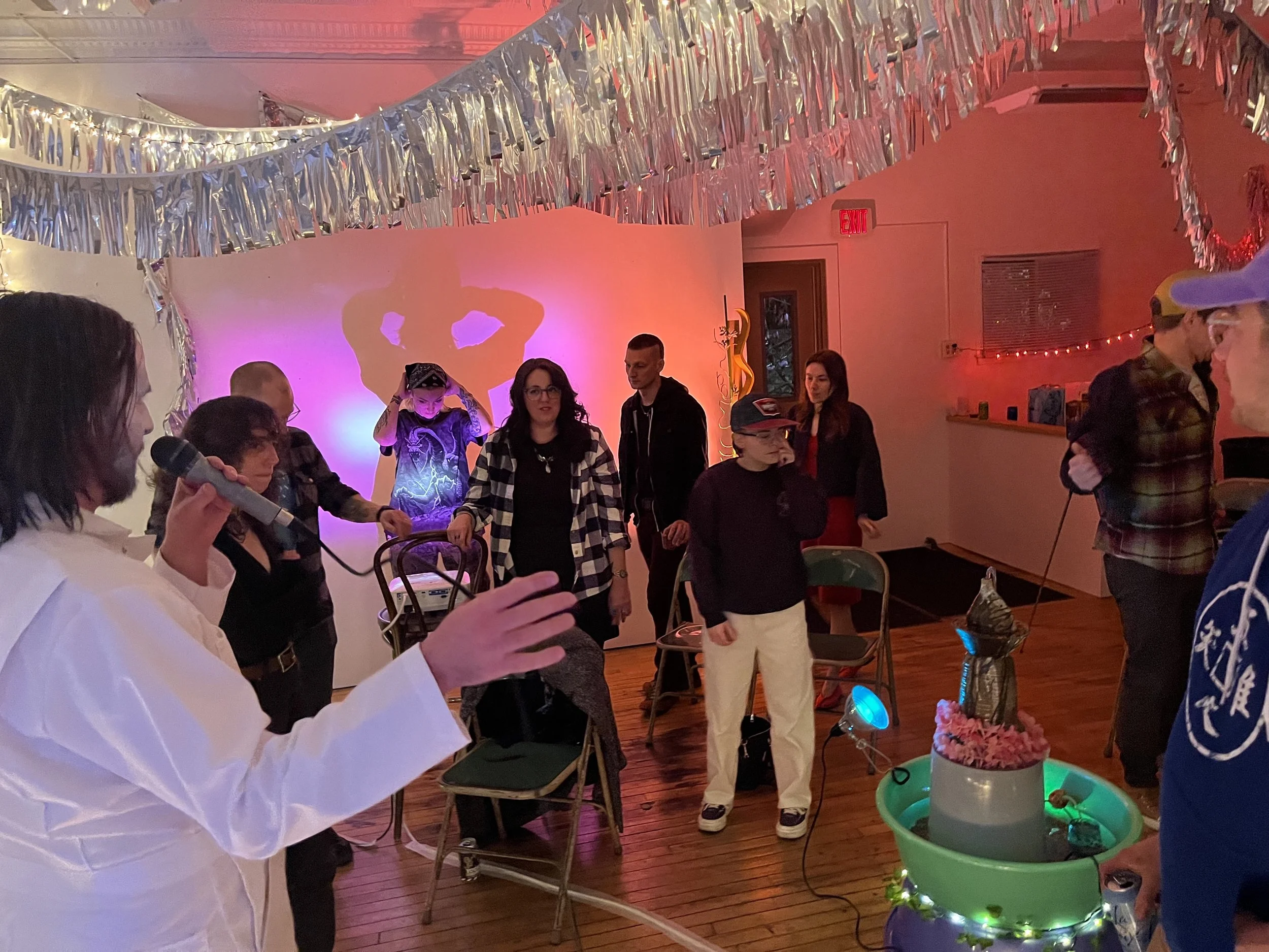  Participatory performance by  Benjamin Miller   