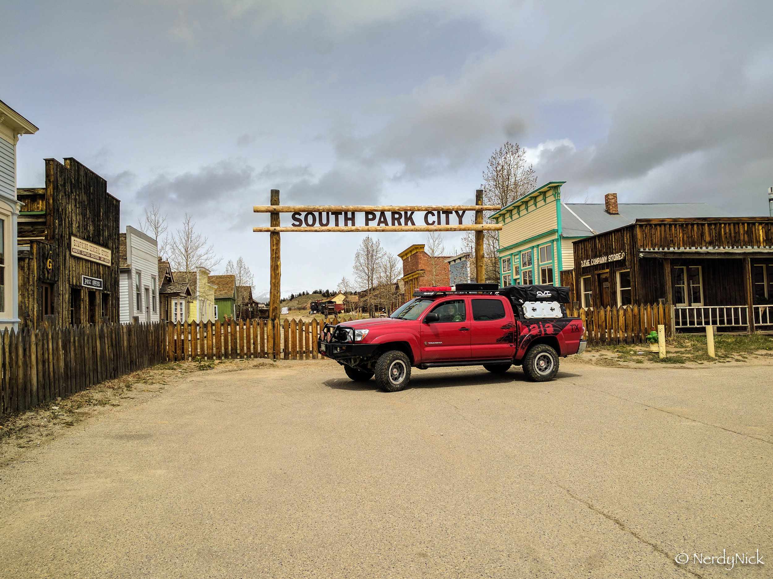 Swinging by South Park Colorado