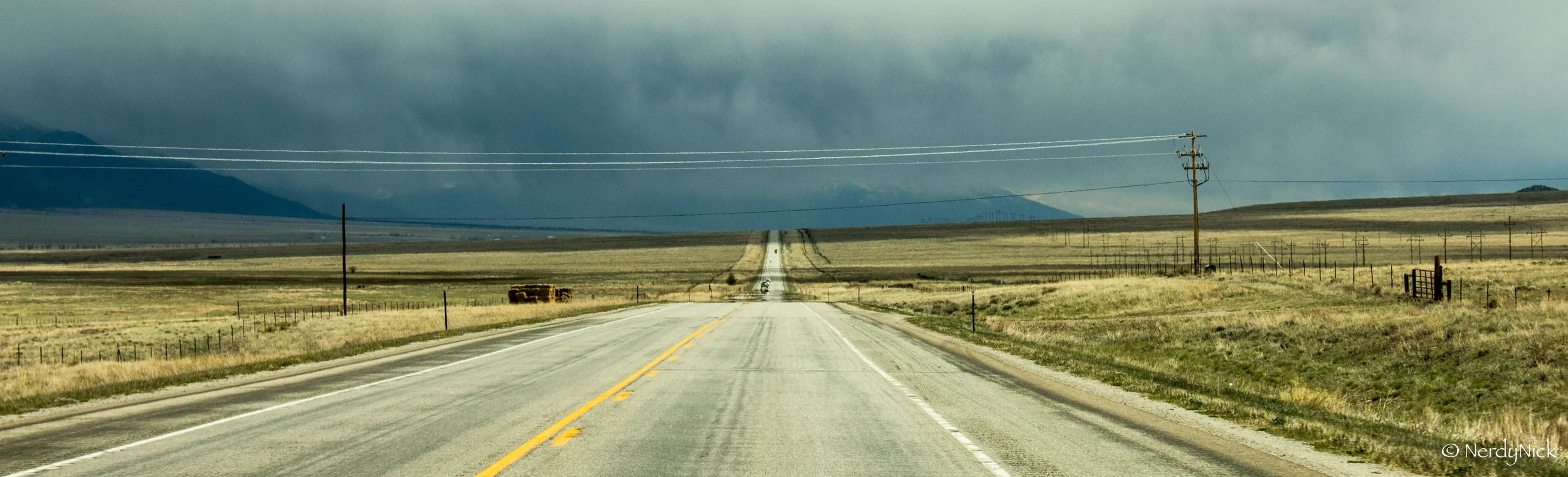 Arriving in the San Luis Valley Colorado