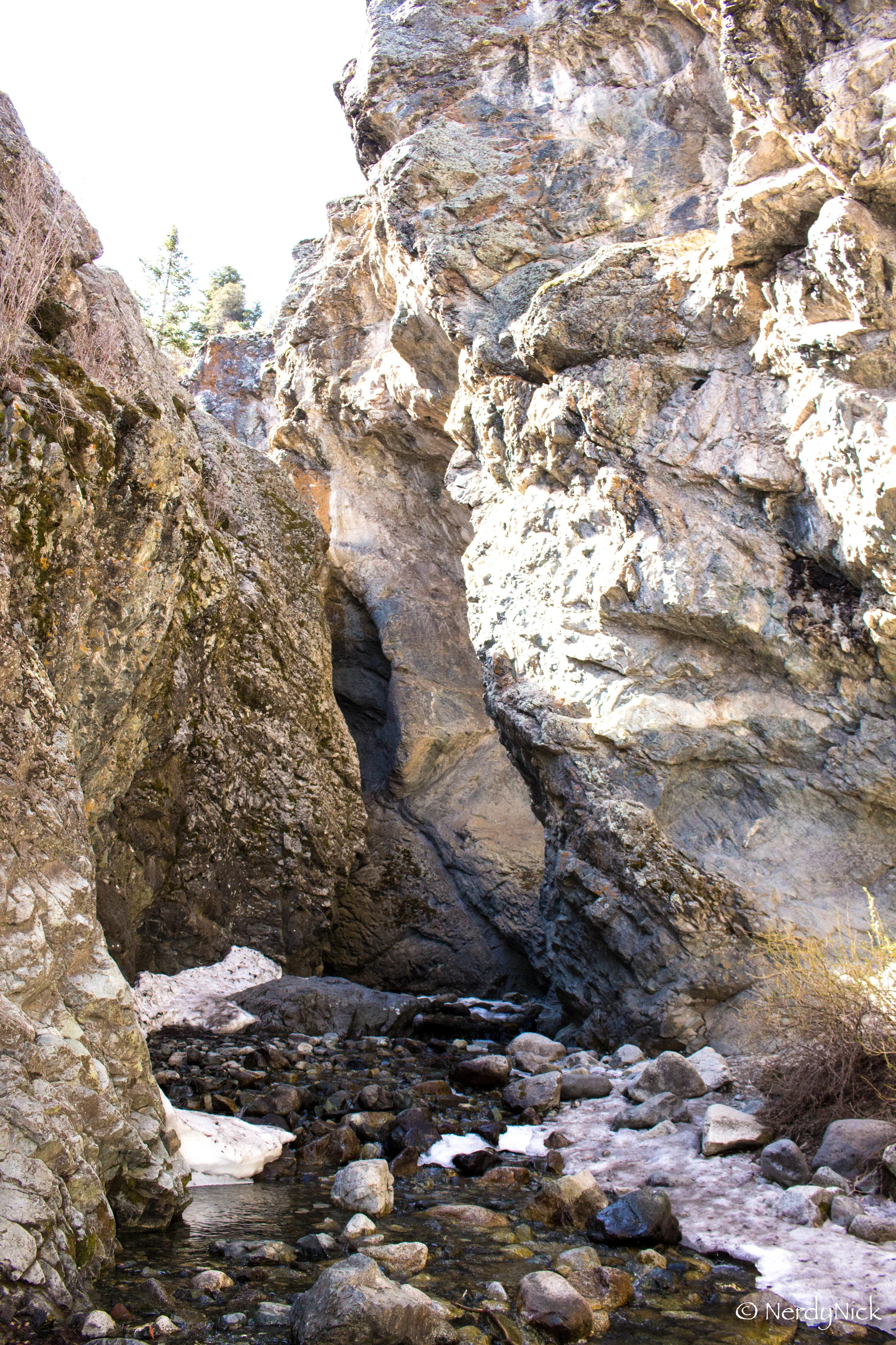 Getting closer to the falls