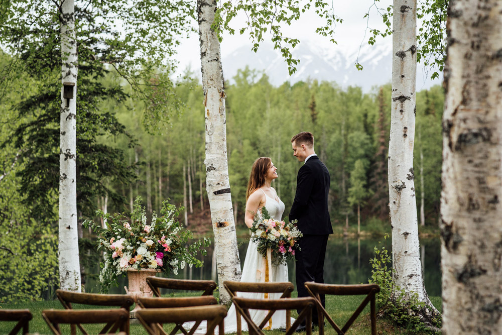 Alaskan Wedding Couple