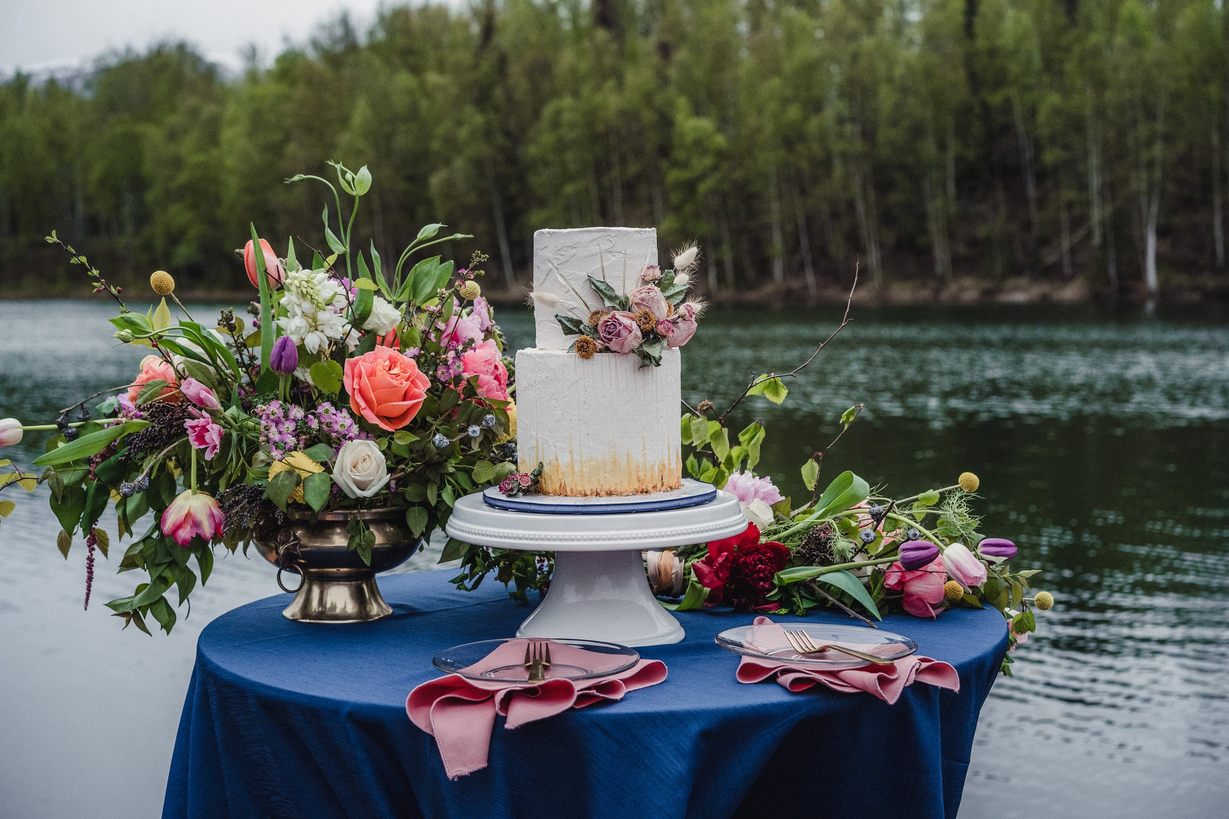 Alaskan Wedding Cake