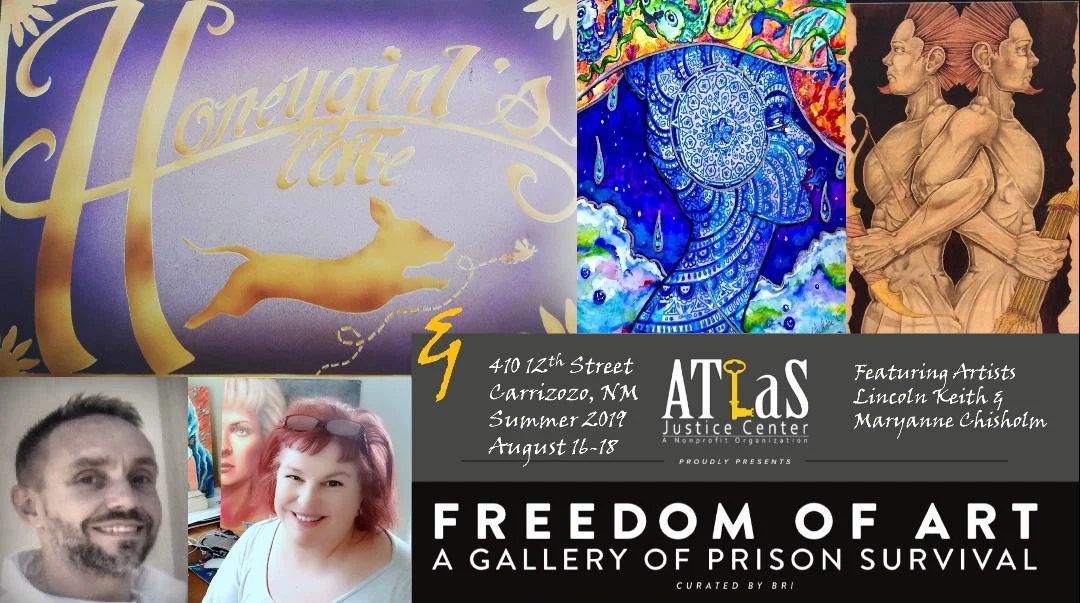 kirstin eidenbach Studio Location #2a / Honey Girls Cafe curator of prison art
