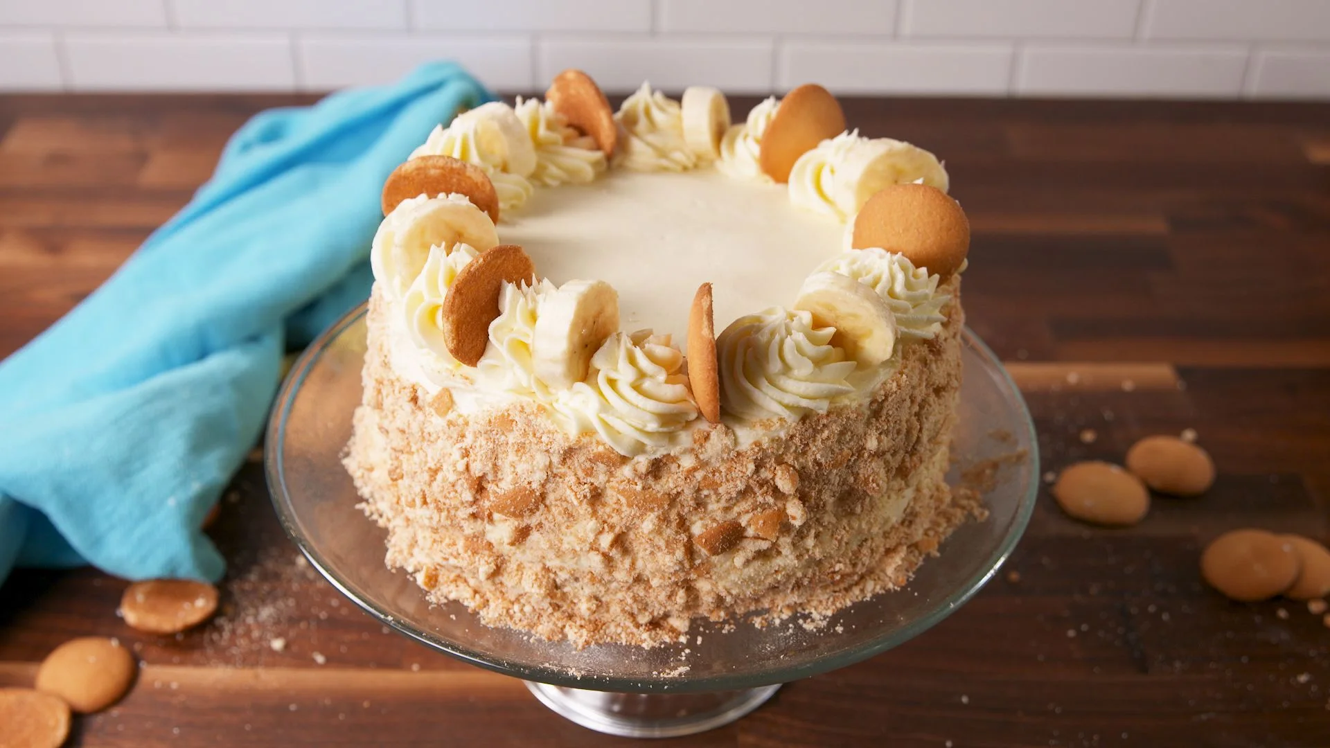 Banana Crunch Cake