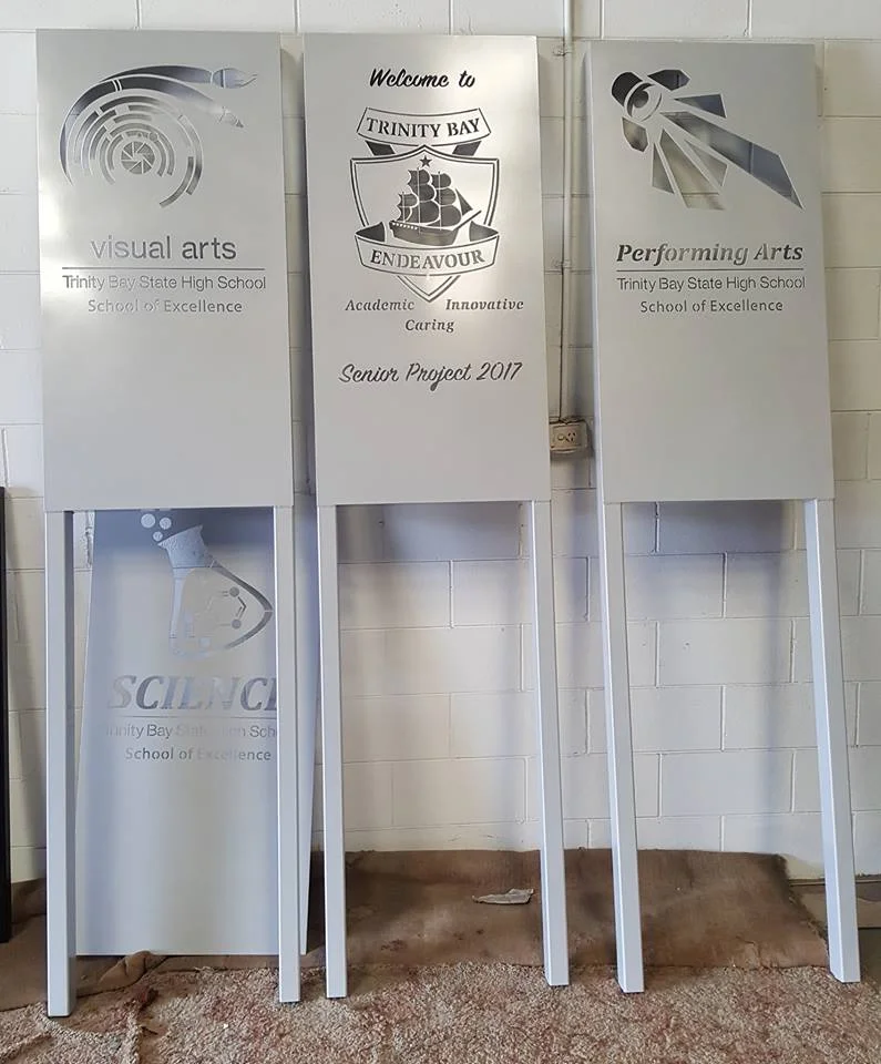 Trinity Bay Building Markers