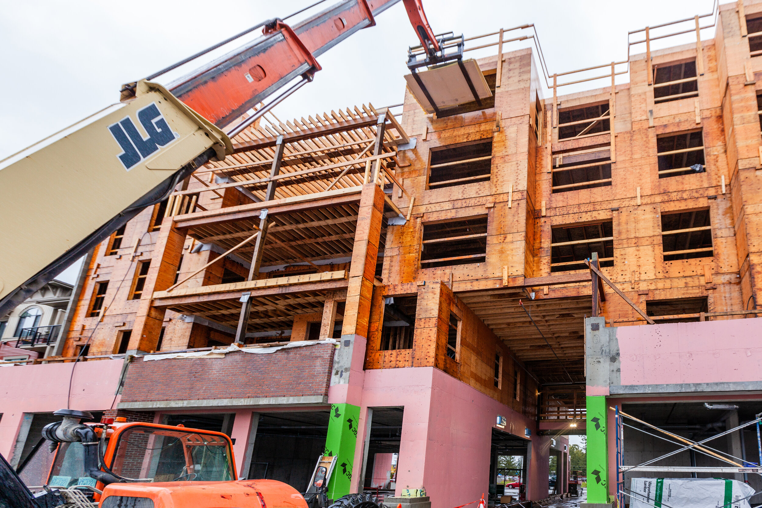 Brickwater by Falcon Homes, work-in-progress by Maclean Bros. Drywall