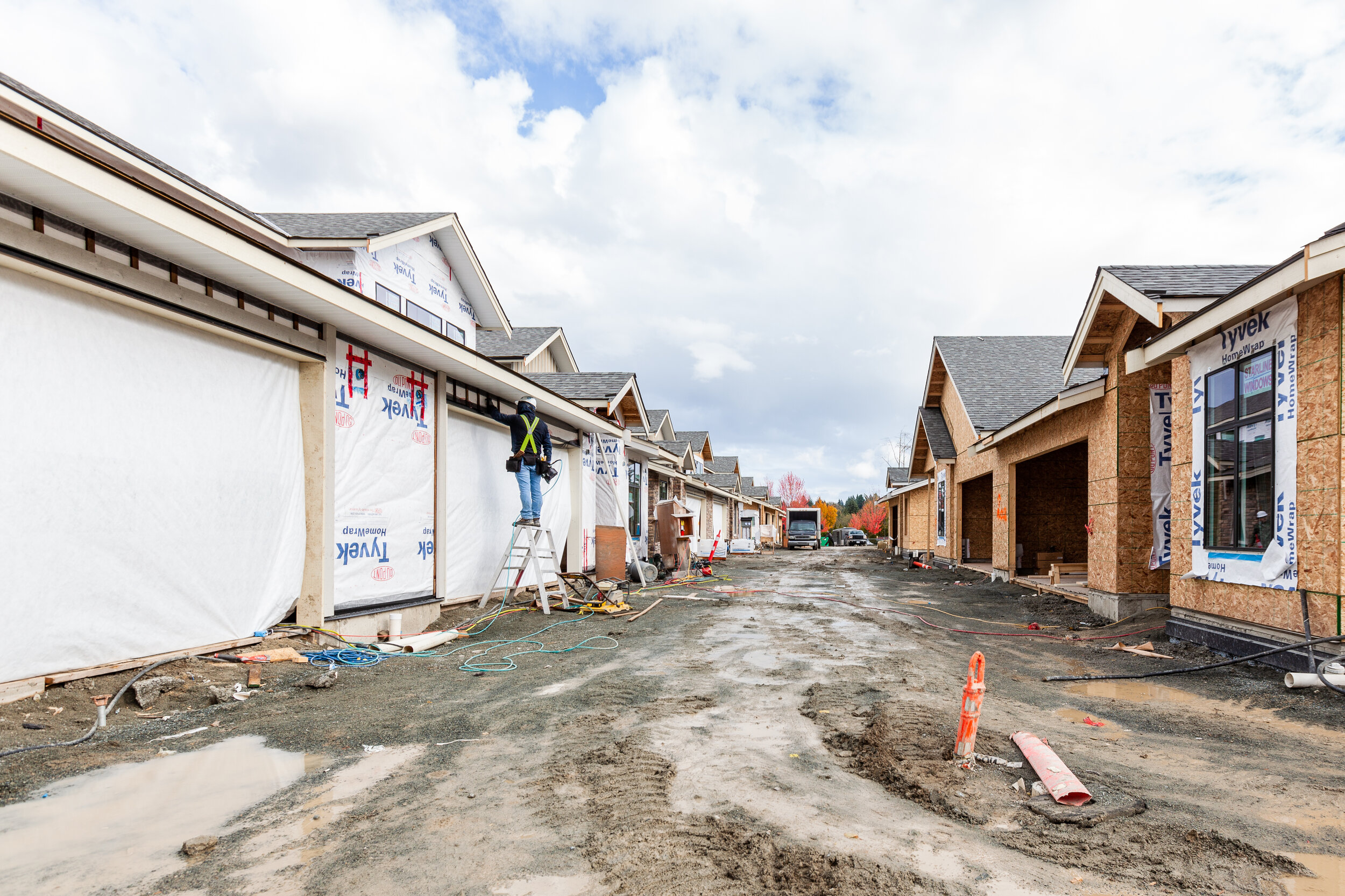 Denby Townhomes in Murrayville by Sandhill Development, a partner of Maclean Bros. Drywall