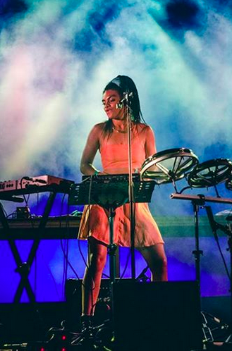 Estère rocking it in Europe.