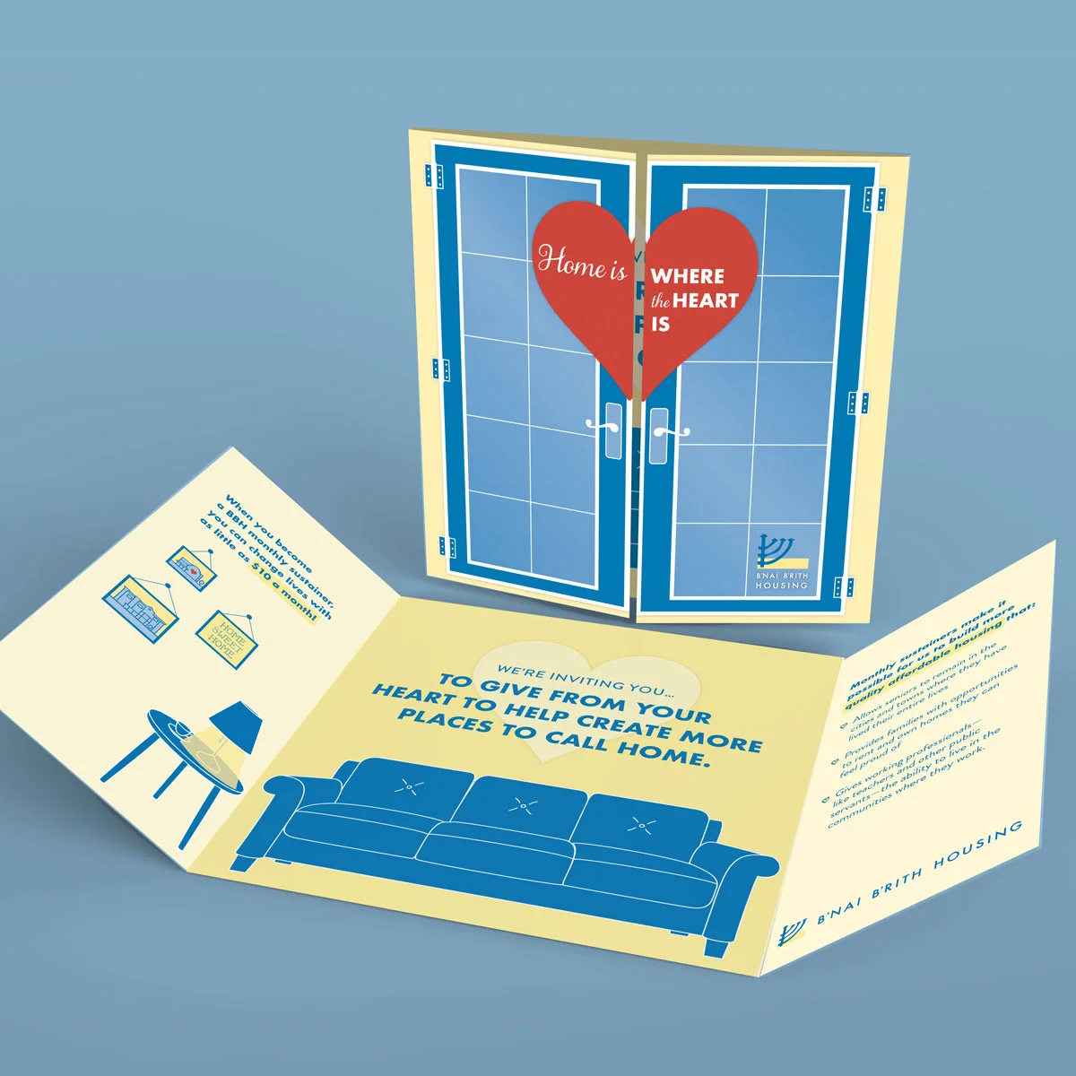 Unique Fundraising collateral