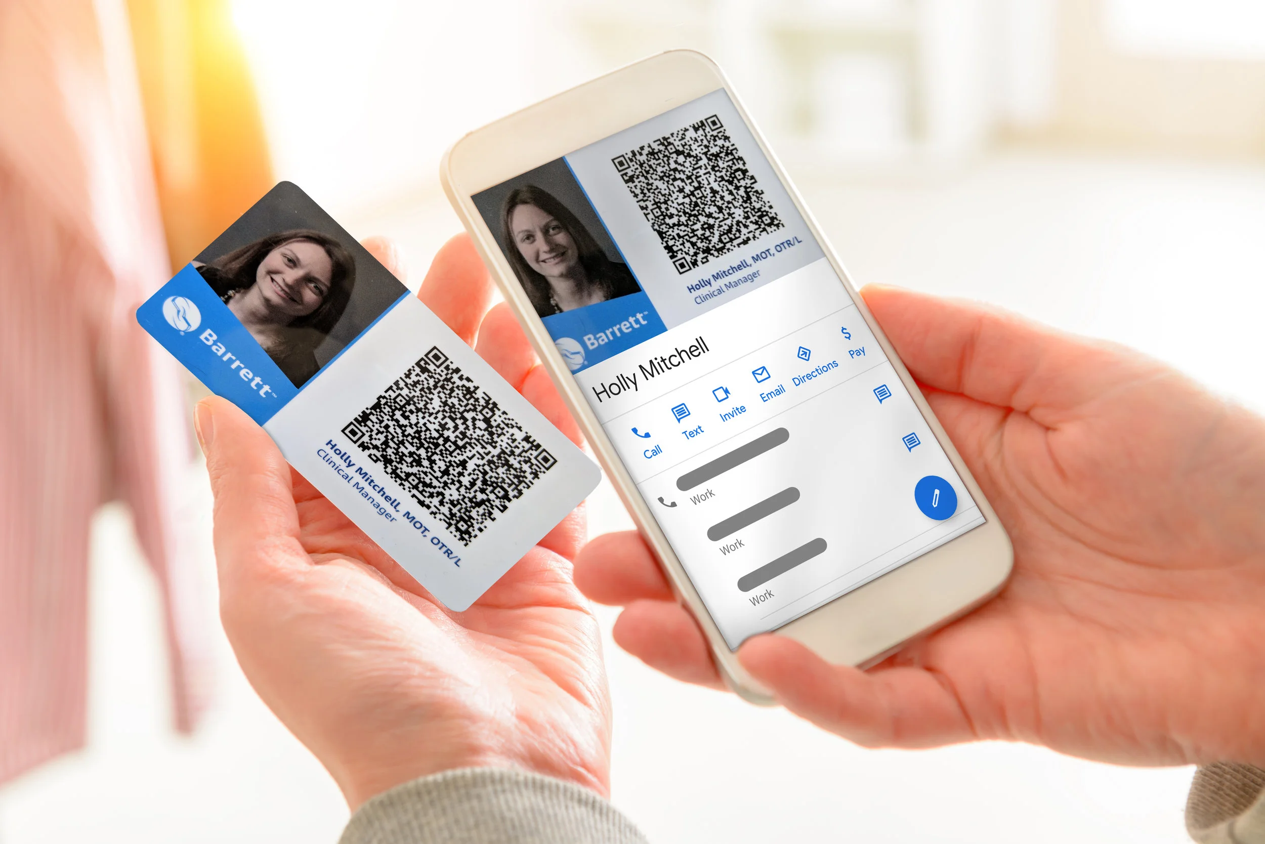 Enhanced Business Cards
